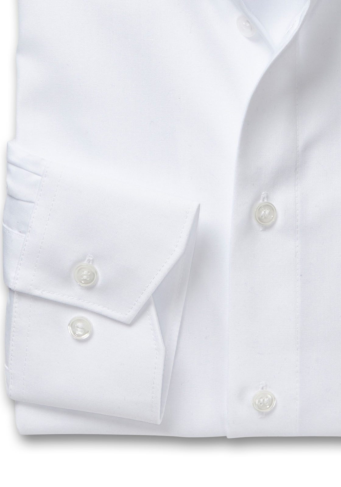 marvelis Overhemd met lange mouwen modern fit, verlengde arm, business overhemd, new-kentkraag