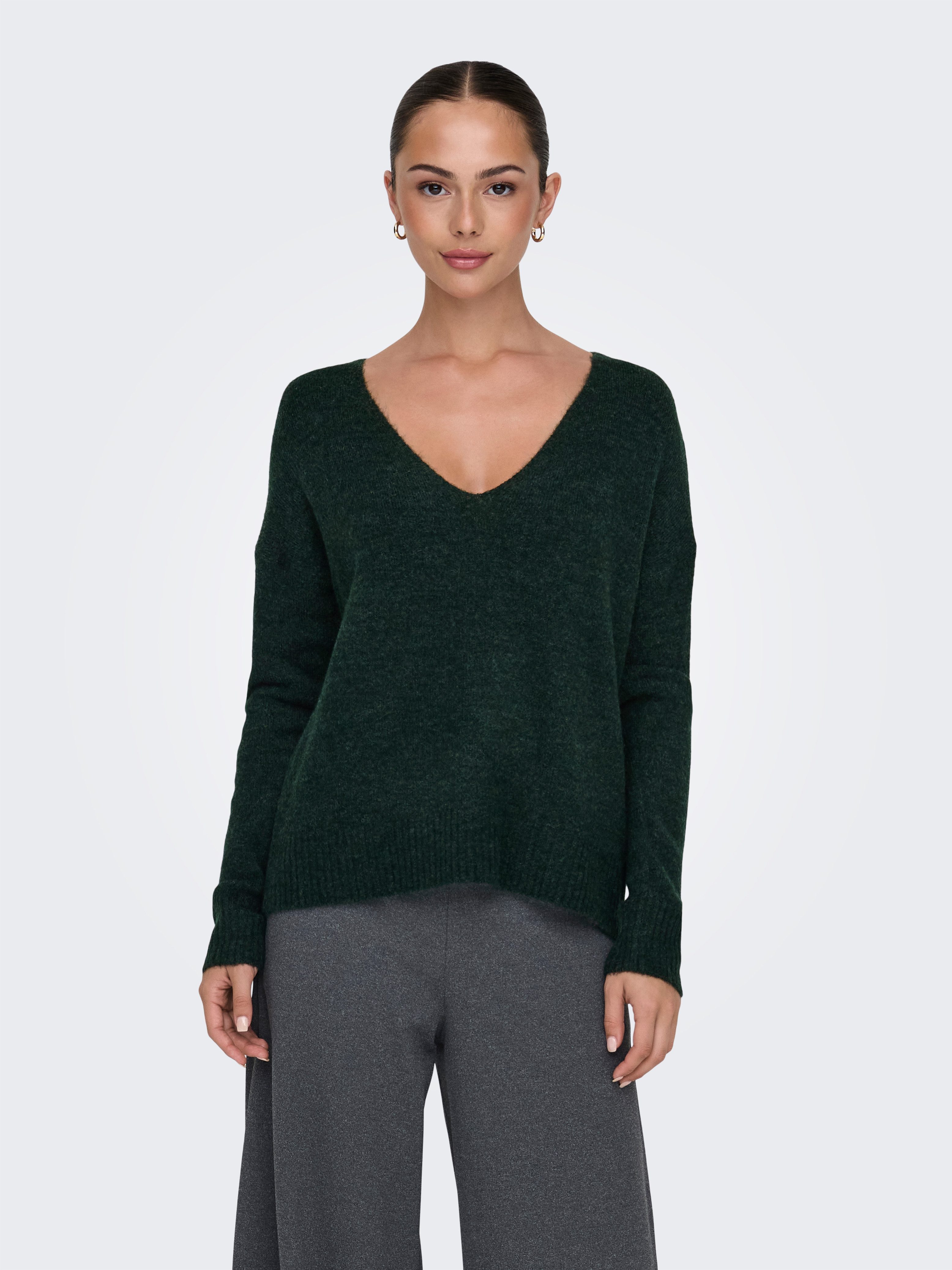 JDY Trui met V-hals ELANORA L/S V-NECK PULLO. KNT NOOS