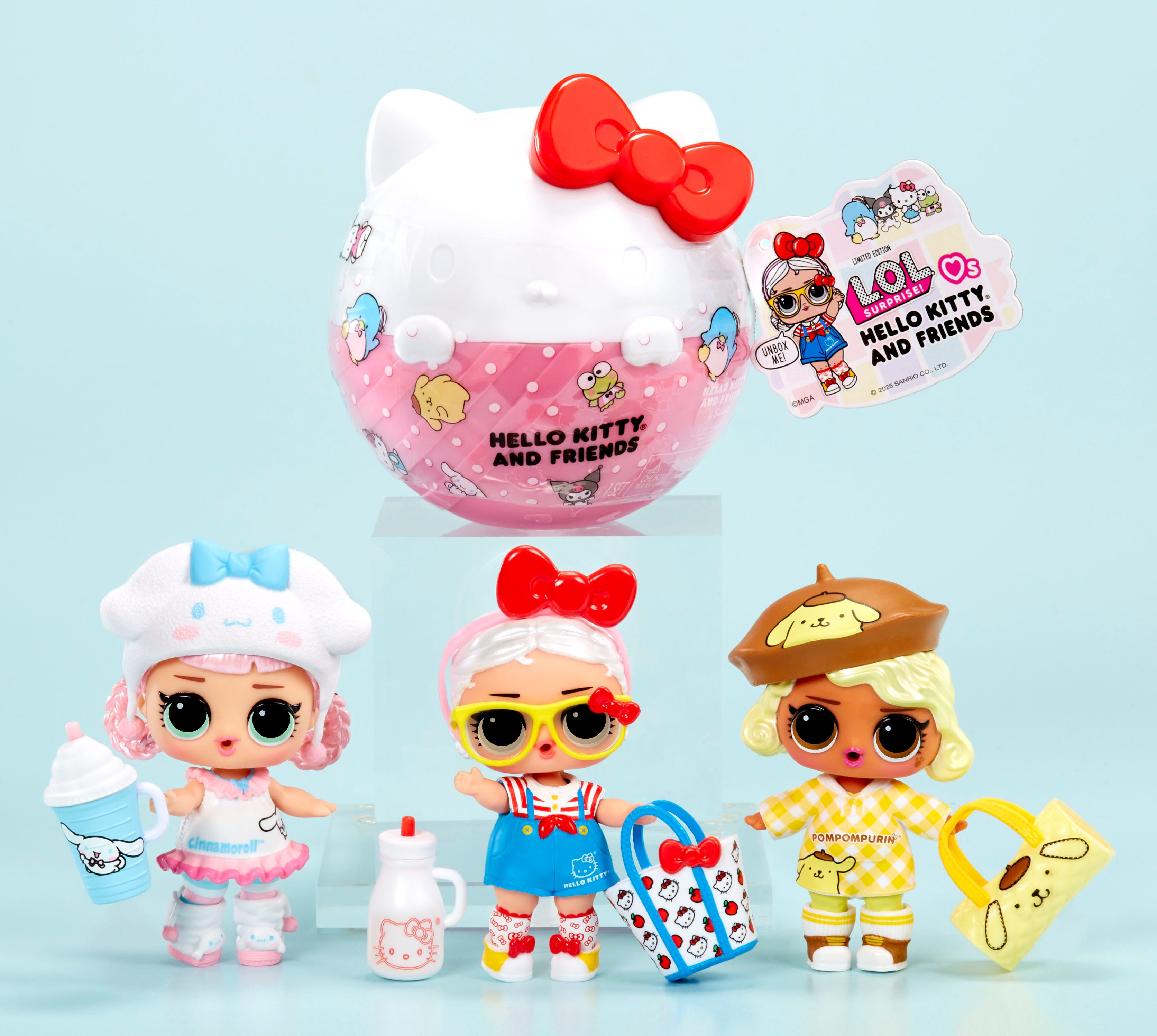 L.O.L. SURPRISE! Aankleedpop L.O.L. Surprise Loves Hello Kitty & Friends Tots Core Characters