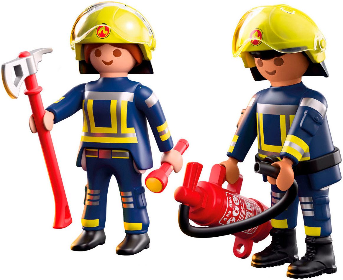 Playmobil® Constructie-speelset Feuerwehr (71885), Duo Pack (10-delig)
