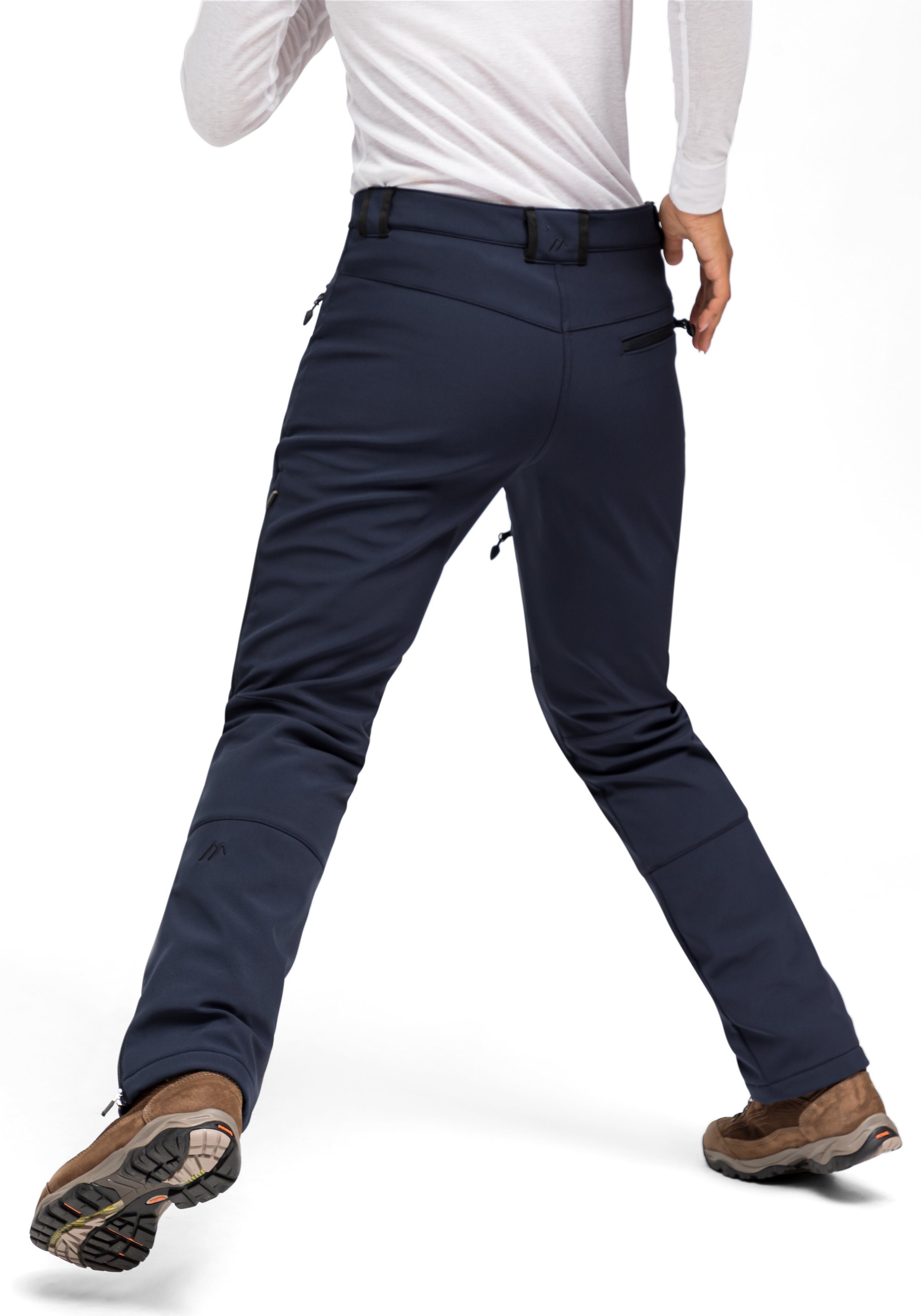 Maier Sports Softshell-broek Adakit W Dames trekkingbroek, ademende outdoorbroek, regular fit