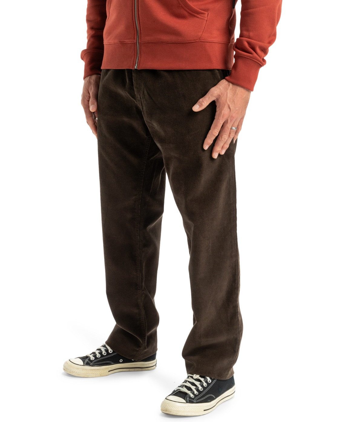 Quiksilver Stoffen broek Taxer Regular Cord