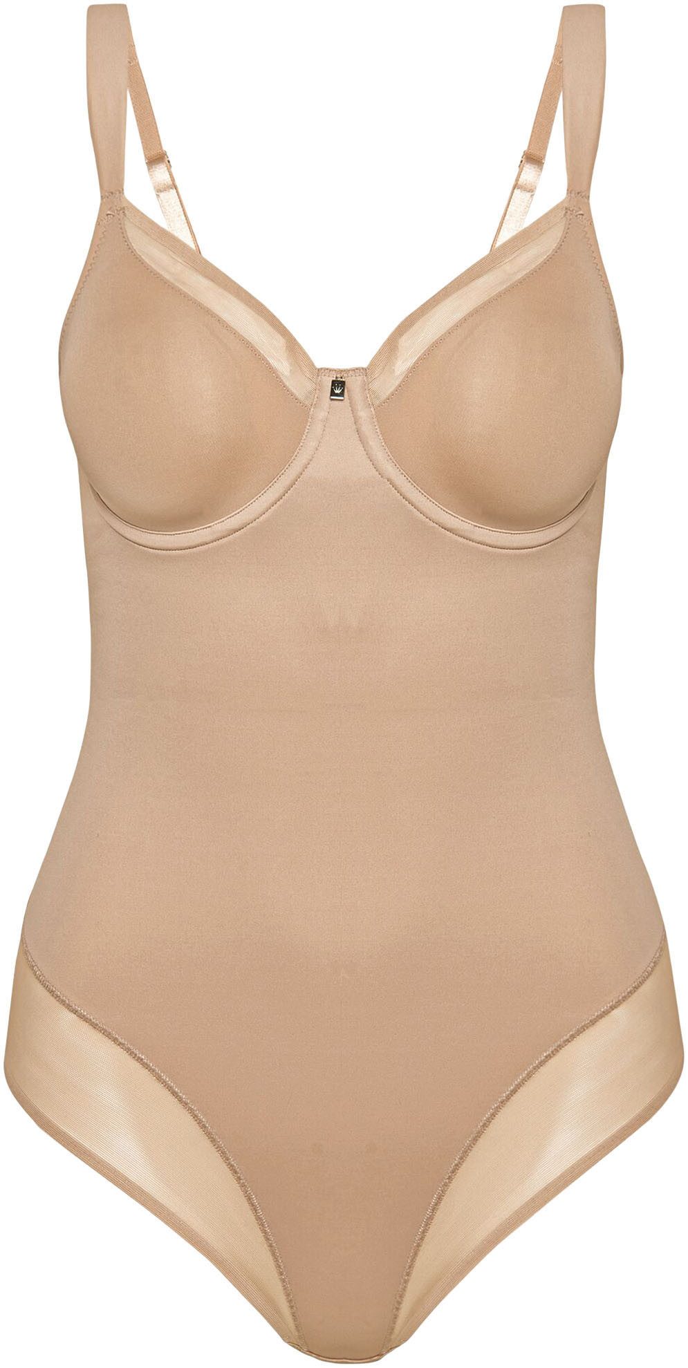 Triumph Shaping-body True Shape Sensation BSW Cup B-E met beugels, shapewear, details in delicaat tule-kant