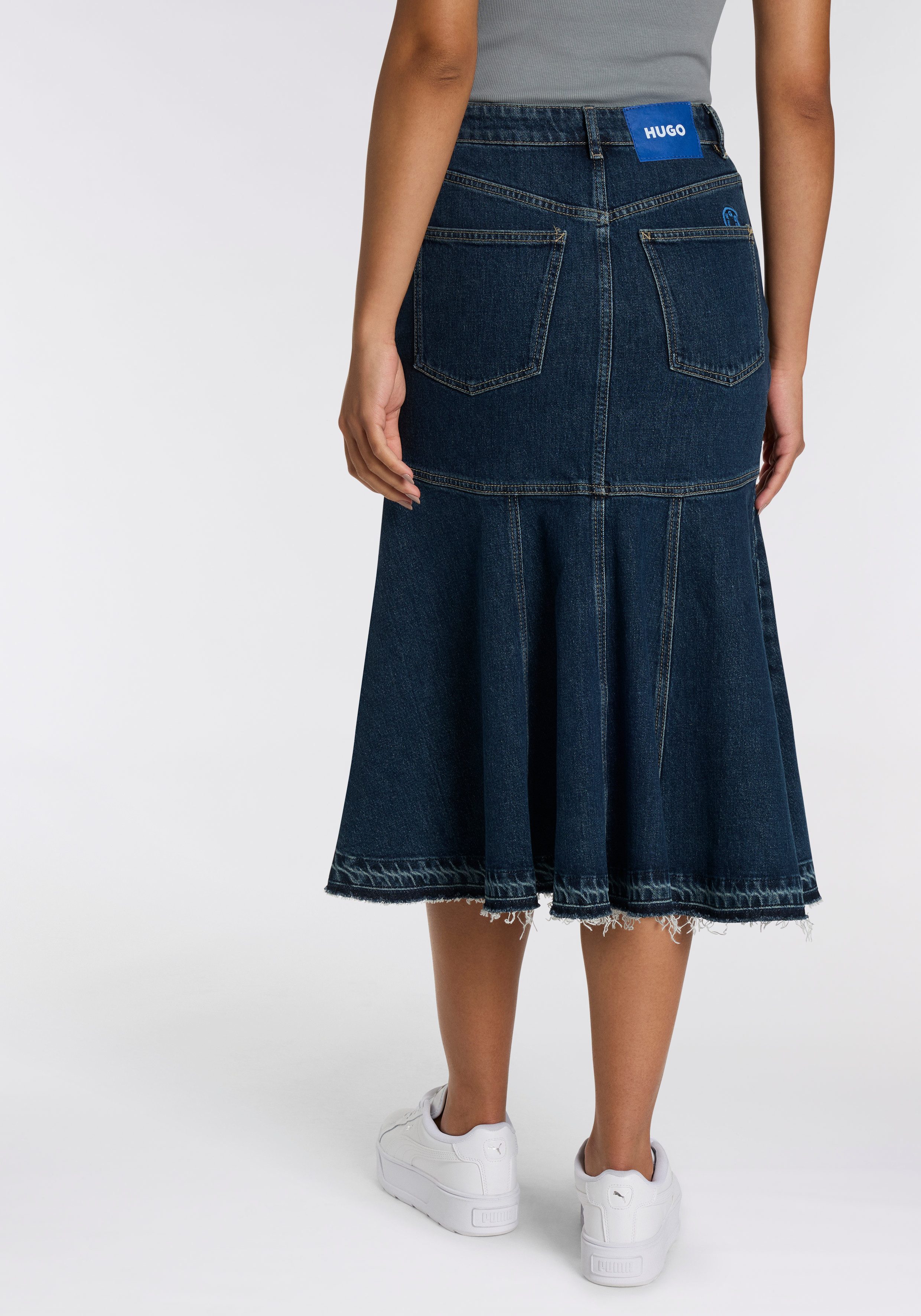 HUGO Blue Jeans rok Gidya