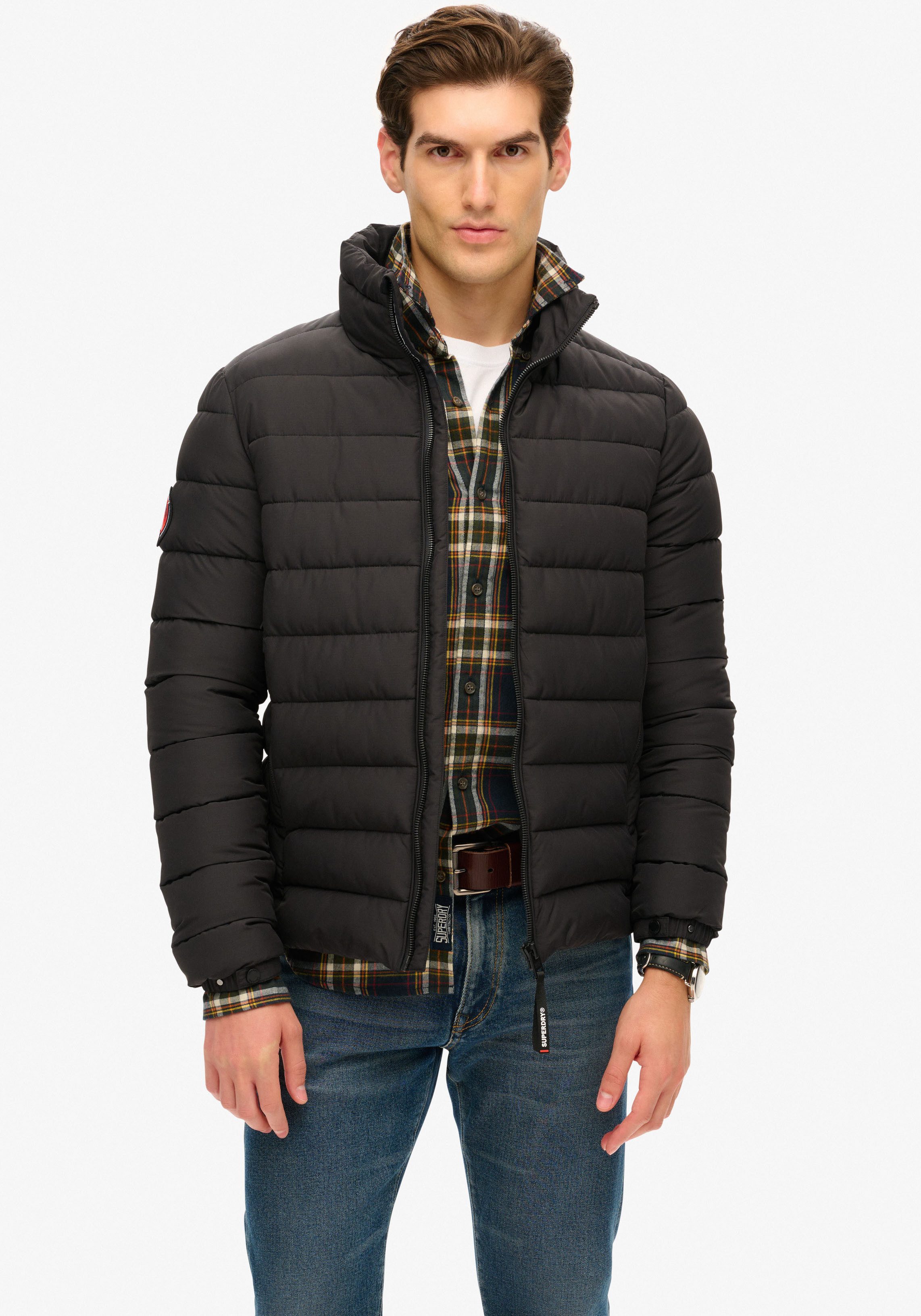 Superdry Gewatteerde jas FUJI EMB PADDED JACKET