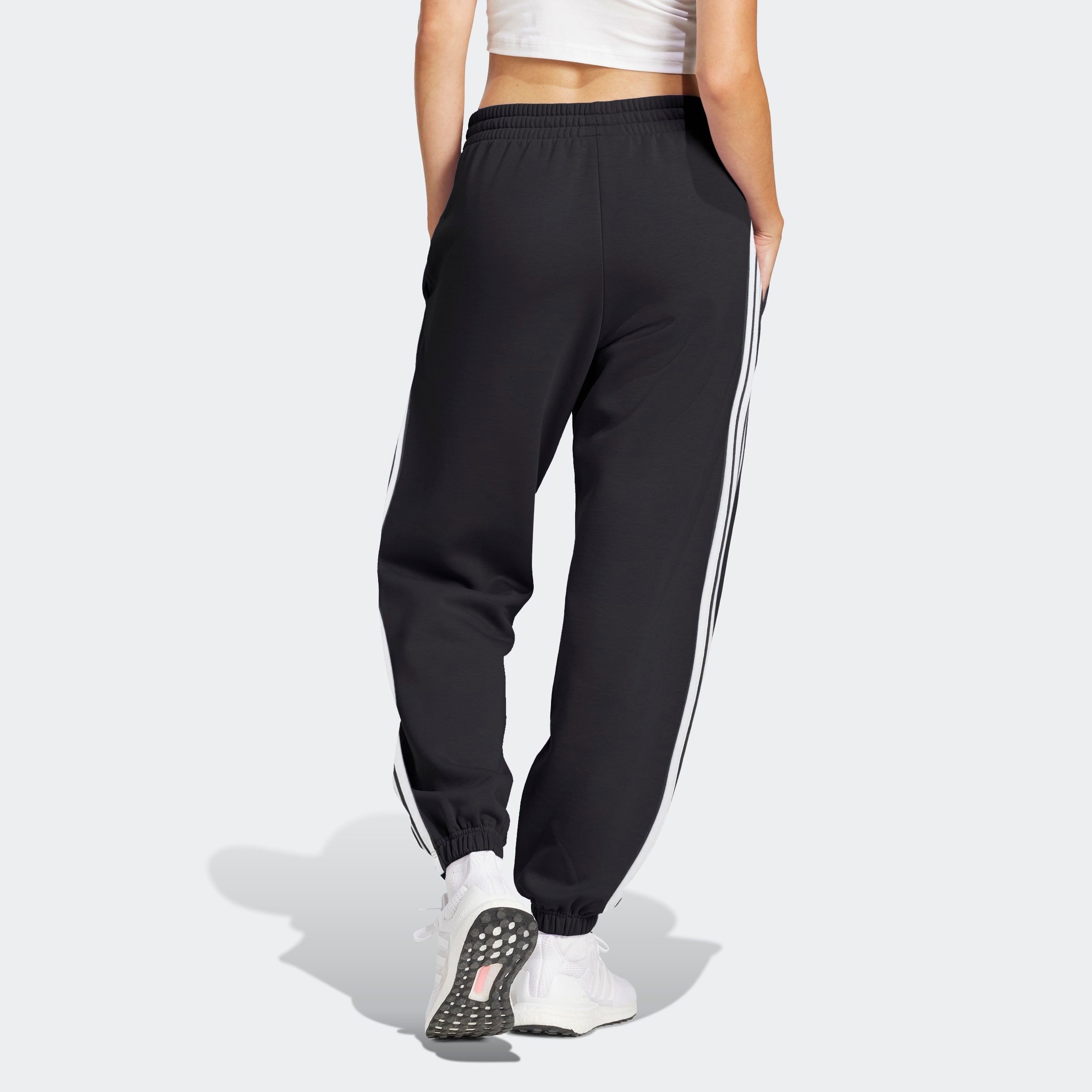 adidas Sportswear Sportbroek W 3S FT CF PT van zacht french terry materiaal (1-delig)
