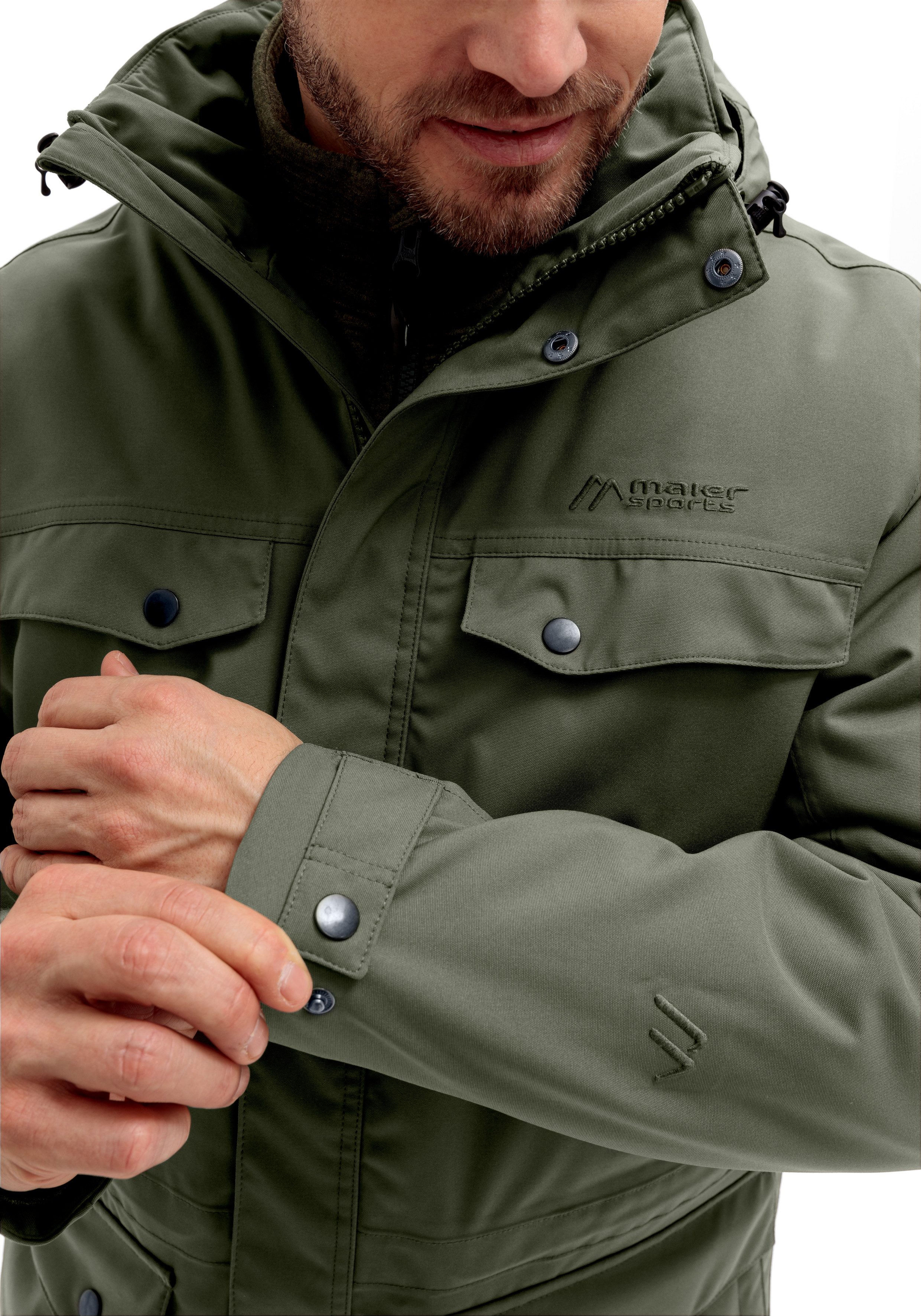 Maier Sports Functioneel jack KNUTH Heren outdoorjacke, wind/waterdichte jacke, mTHERM isolatie