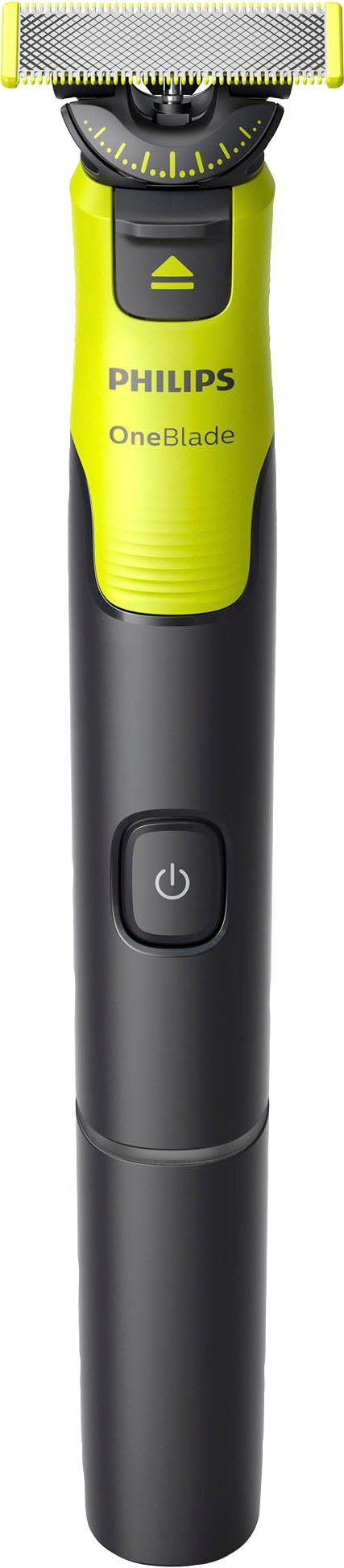 Philips Elektrisch scheerapparaat OneBlade Face & Body QP4631/65 360-graden mes, incl. verstelbare 5-in-1 kamopzet