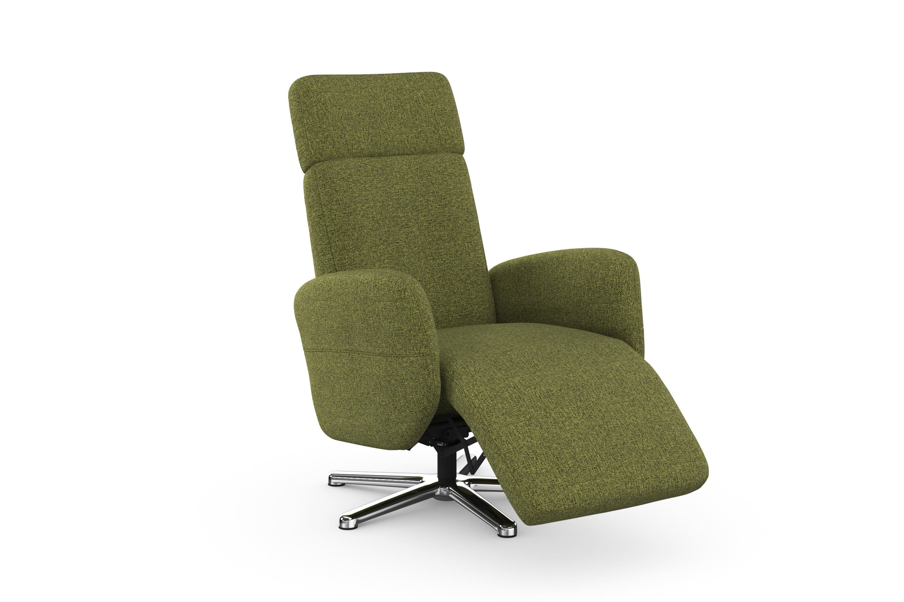 sit&more Relaxfauteuil Grenoble, incl. hoofdsteunverstelling en bekabelde afstandsbediening