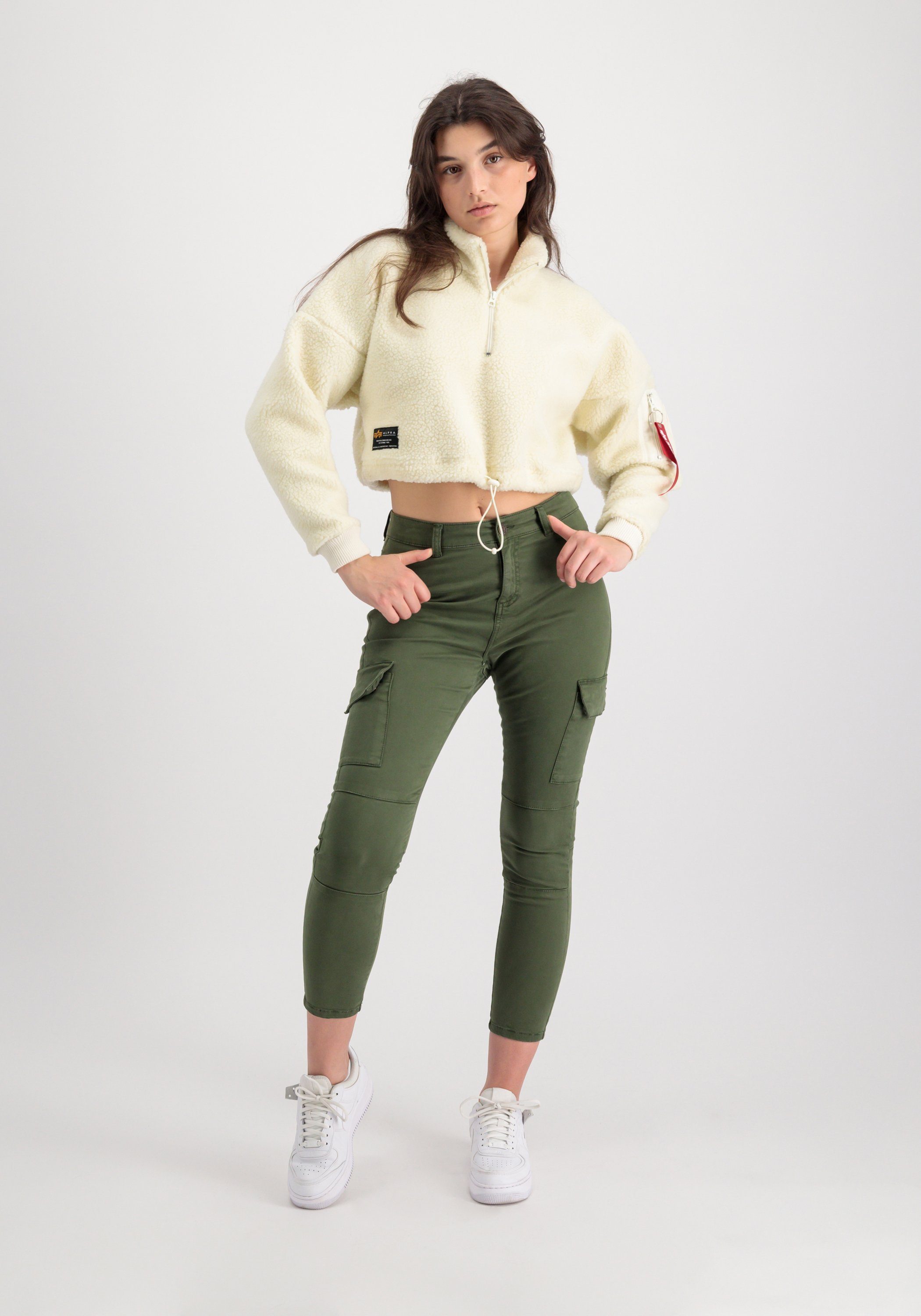 Alpha Industries Sweater Alpha Industries Women - Sweatshirts Teddy ZH Sweater COS Women