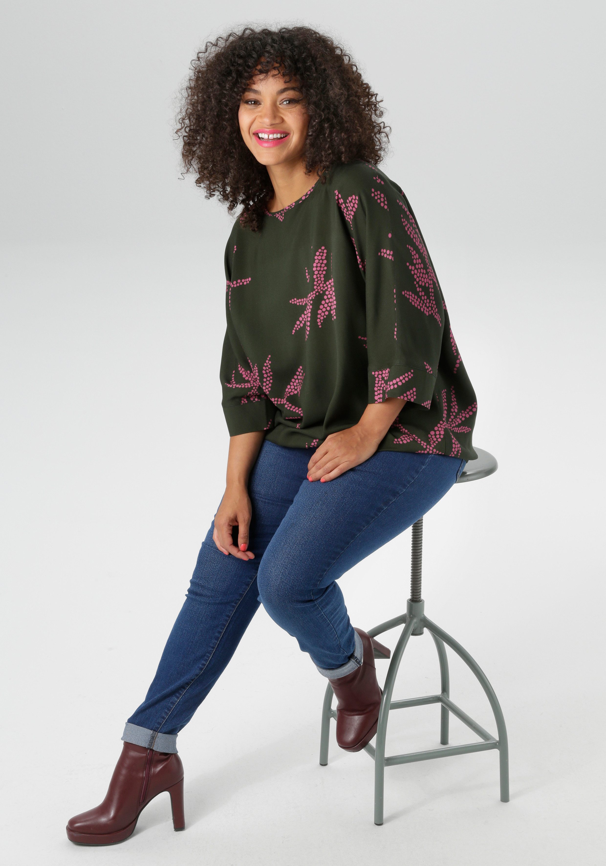 Aniston PLUS Blouse zonder sluiting