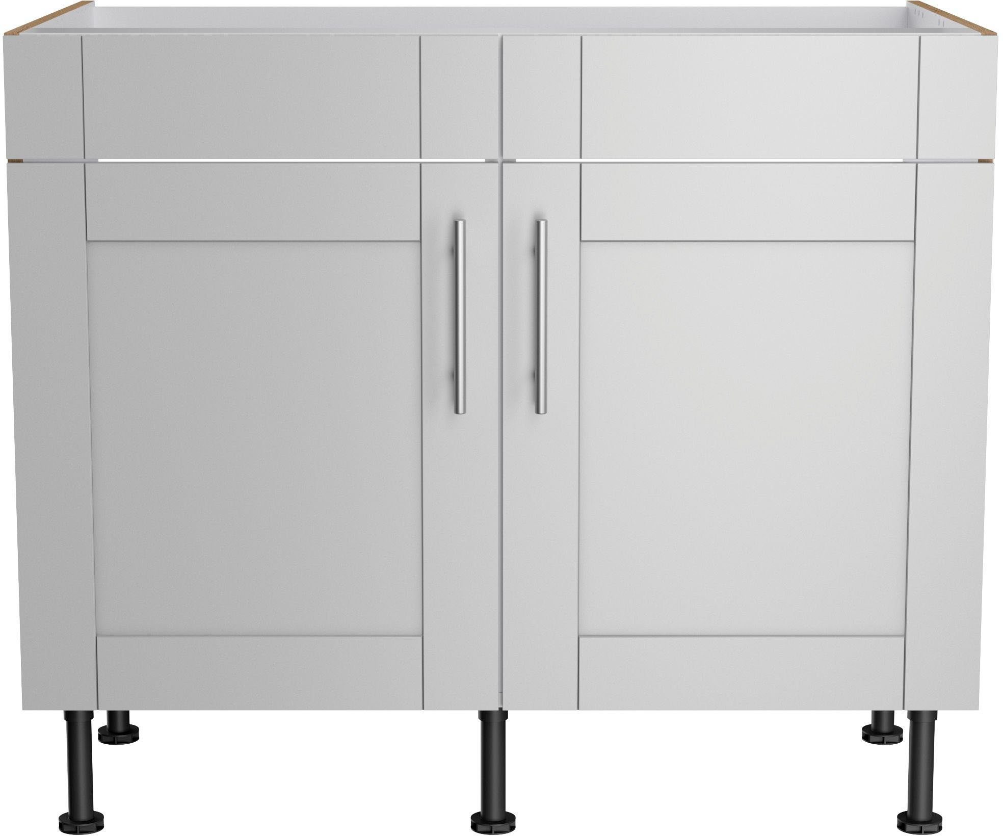 OPTIFIT Gootsteenkast KS-Ahus Breedte 100 cm
