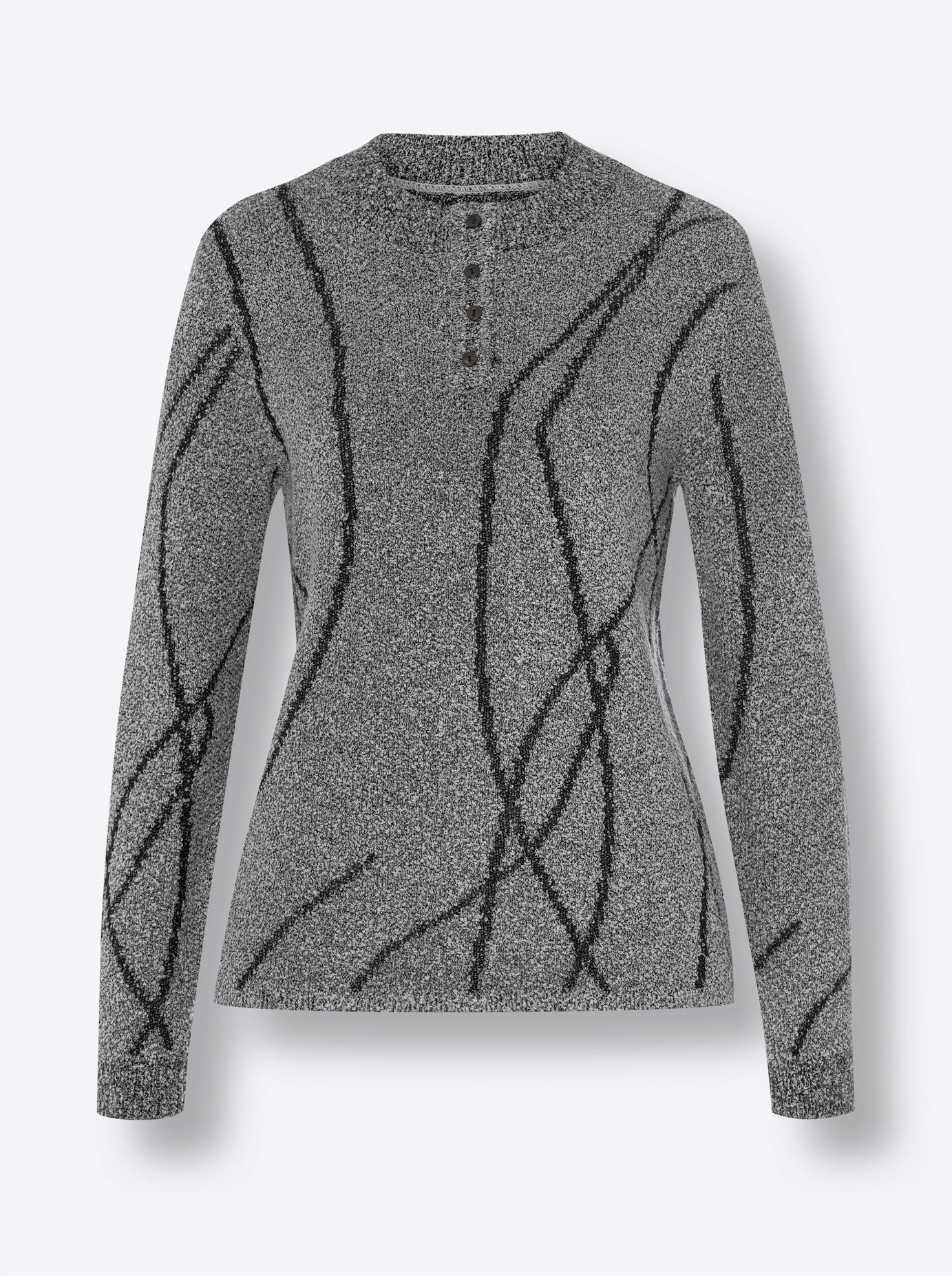 Classic Basics Gebreide trui Bouclé trui