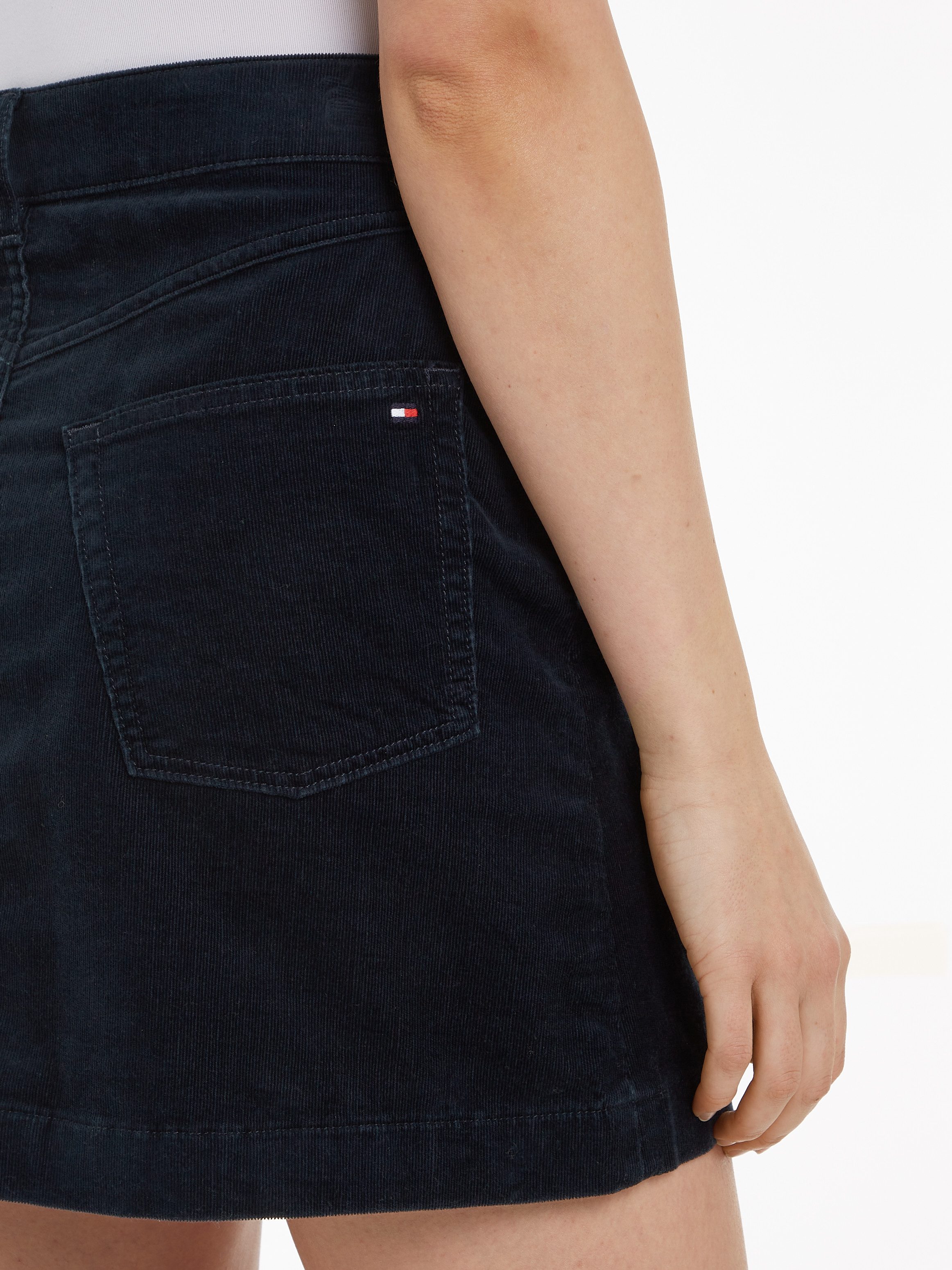 Tommy Hilfiger Minirok in 5-pocketsstijl