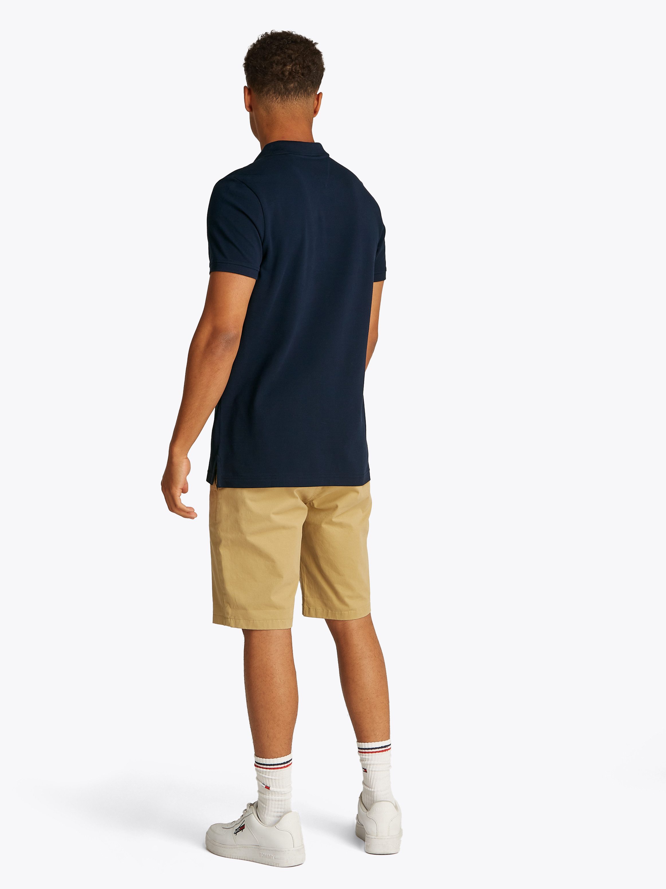 TOMMY JEANS Poloshirt TJM SLIM PLACKET POLO EXT