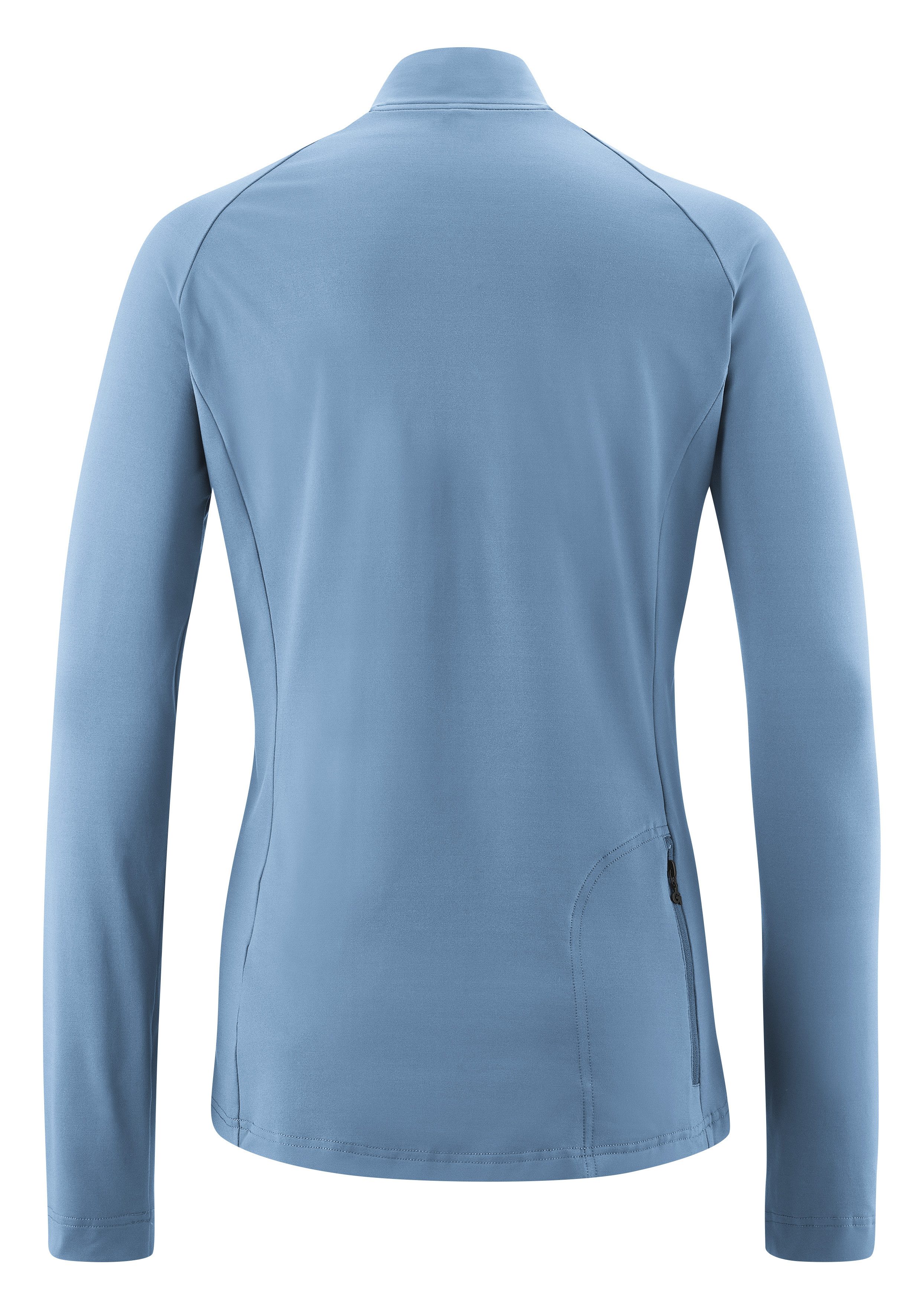 Gonso Fietsshirt Essential Jersey Longsleeve W Dames fiets-trui met lange mouwen, midlayer trui