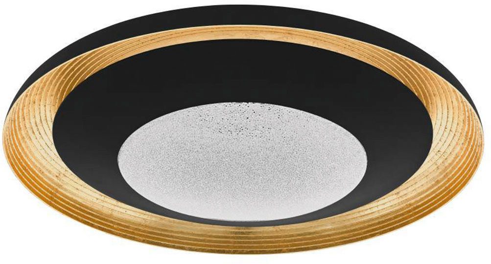 EGLO Plafondlamp CANICOSA 2 plafondlamp, goud, zwart, dimbaar, tuneable white, CCT (1 stuk)
