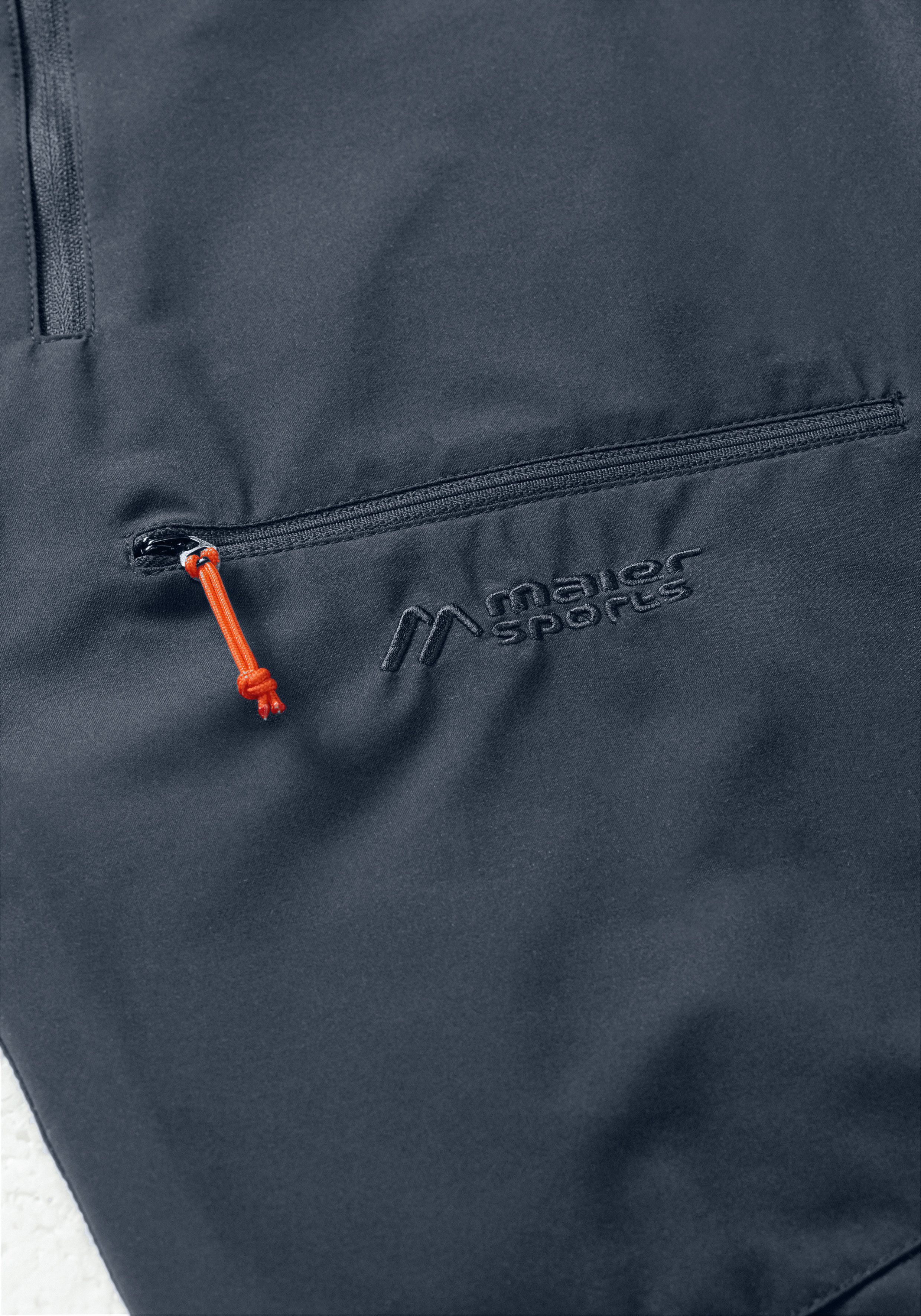 Maier Sports Outdoorbroek Lulaka loop Dames wandelbroek, functionele broek met zakken + riem, regular fit