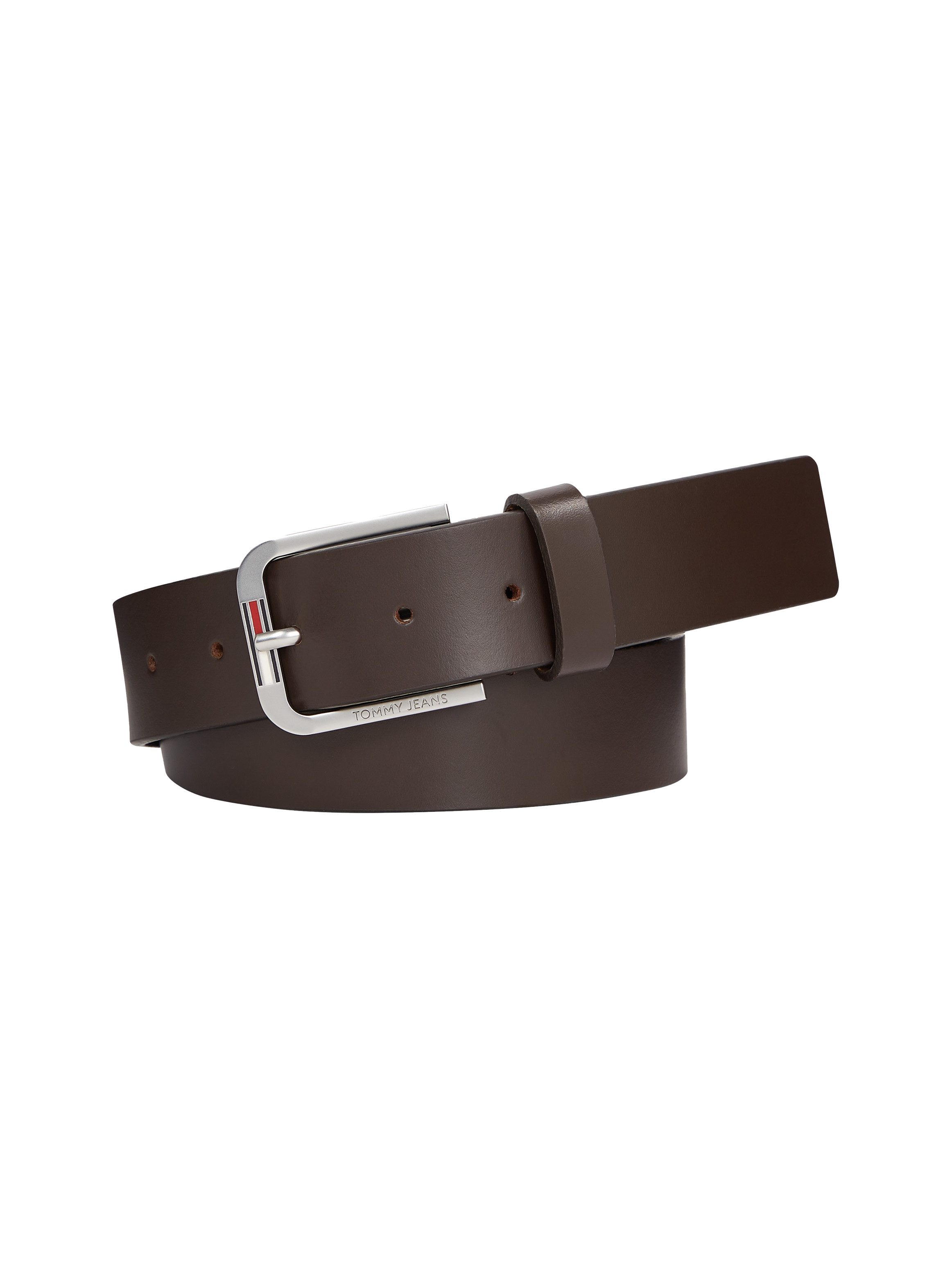 TOMMY JEANS Leren riem TJM AUSTIN 3.5 met een logo-opschrift