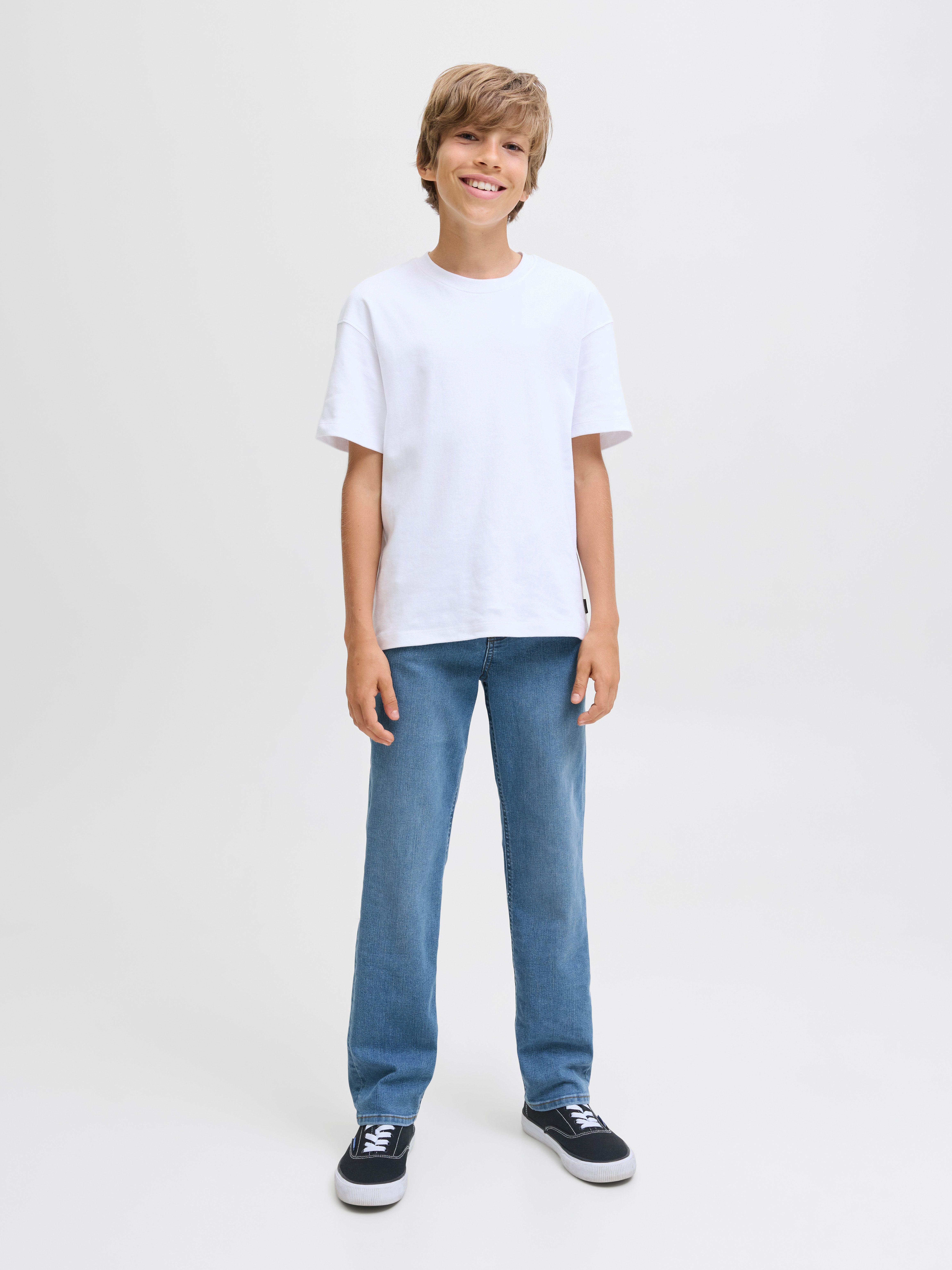 Jack & Jones Junior Regular fit jeans JJICLARK JJORIGINAL SQ 452 JNR