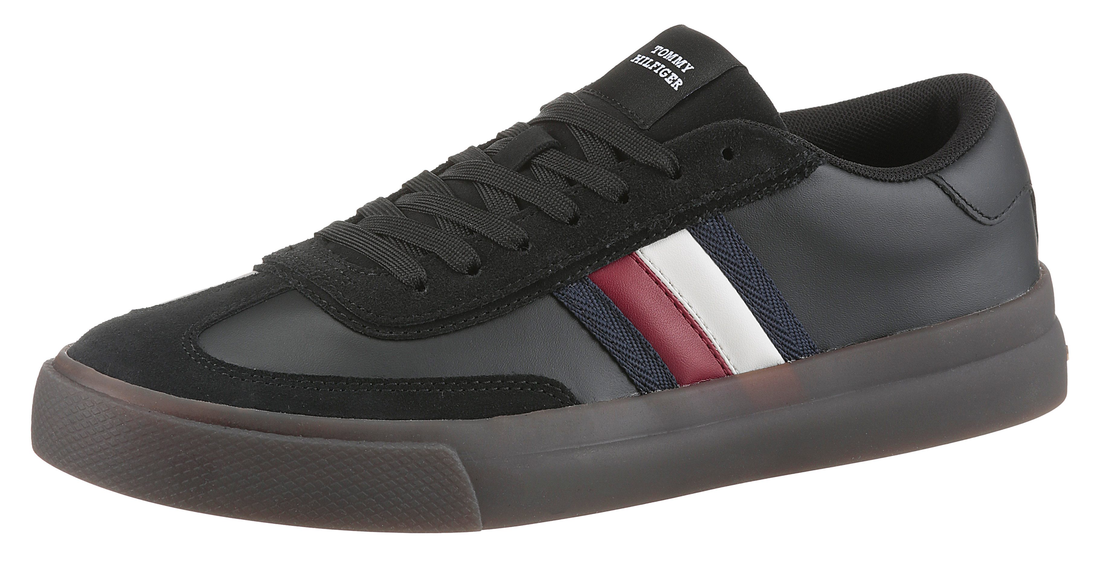 Tommy Hilfiger Sneakers TH CUPSET TERRACE , vrijetijdsschoen, lage schoen, veterschoen met zijstrepen