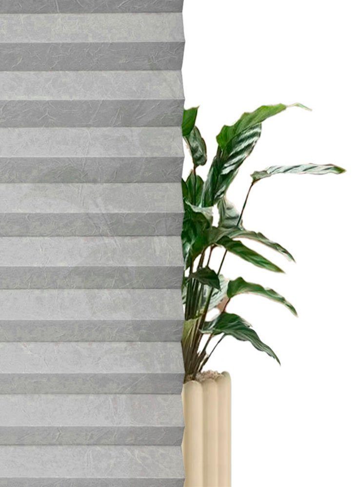 my home Plissé DAHRA - in crush-look Standaardmaat, bestseller met ruim 5500 4,5-sterren-beoordelingen, klemsteun (1 stuk)