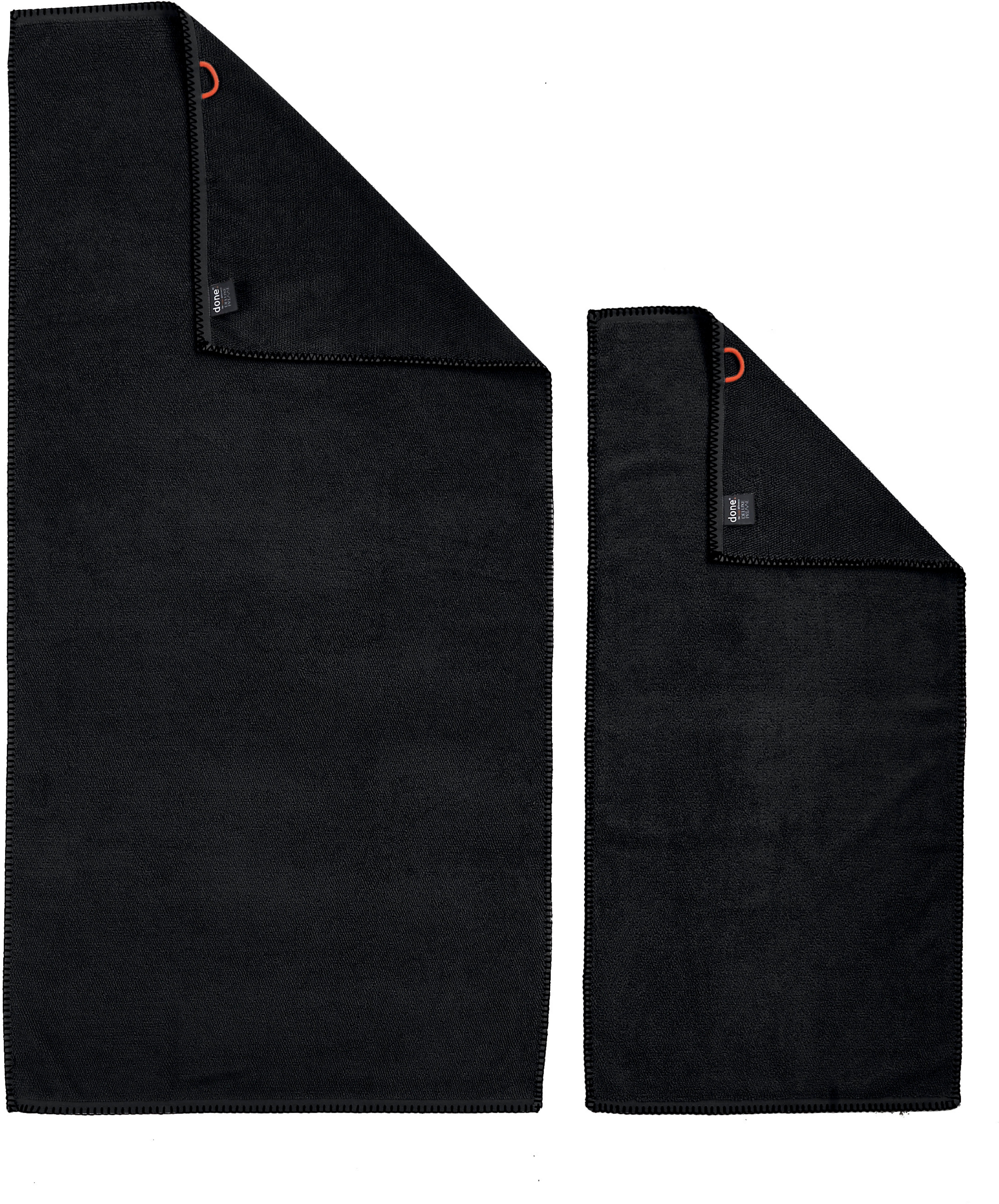 done.® Handdoekenset Deluxe Prime 2x handdoeken (50x100 cm), 2x douchehanddoeken (70x140 cm) (set, 4 stuks)