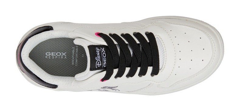 Geox Sneakers J WASHIBA GIRL E Slip On sneaker, instapschoen, pantoffel met Mickey Mouse print