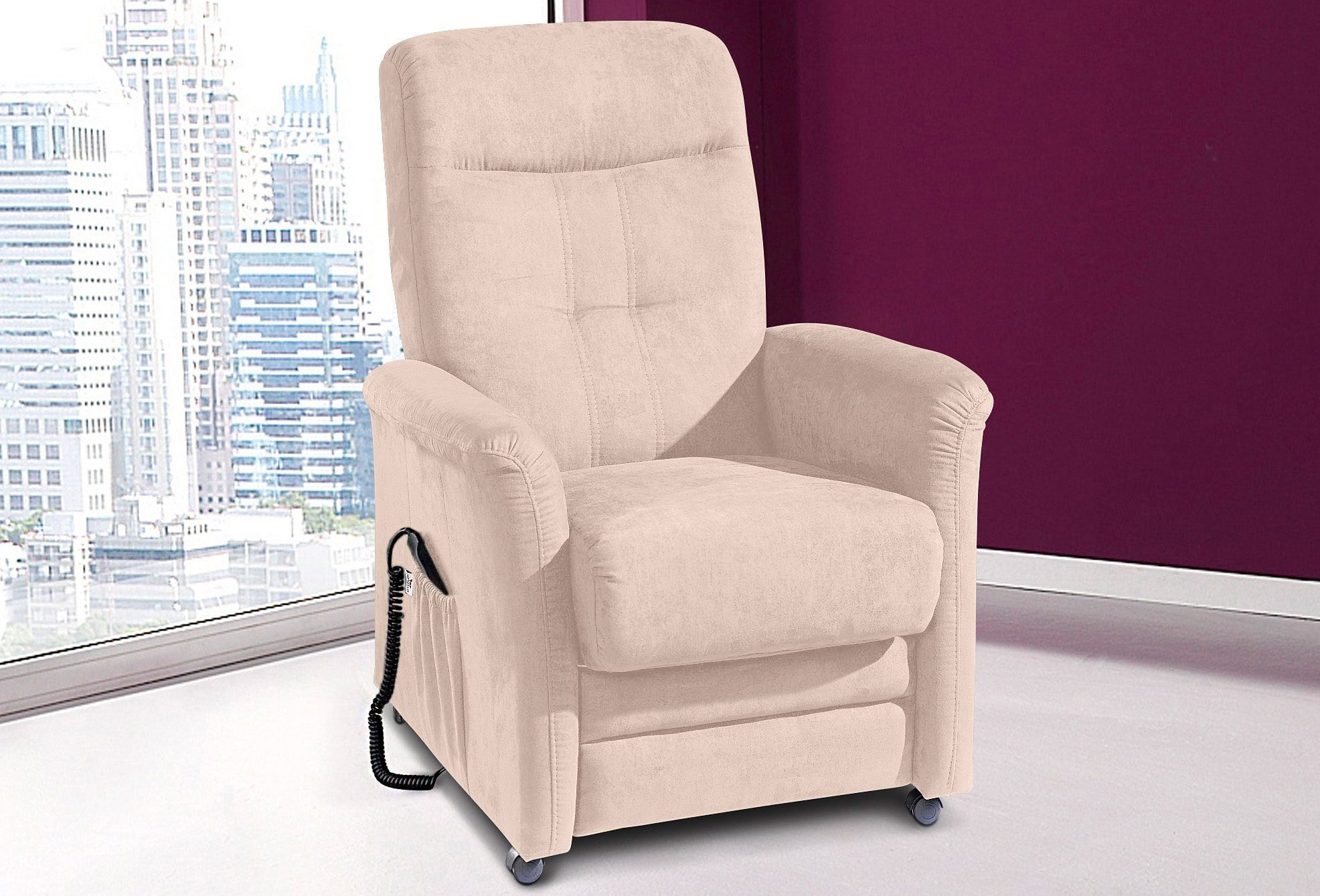 sit&more Relaxfauteuil Charlie naar keuze met motor en opstahulp