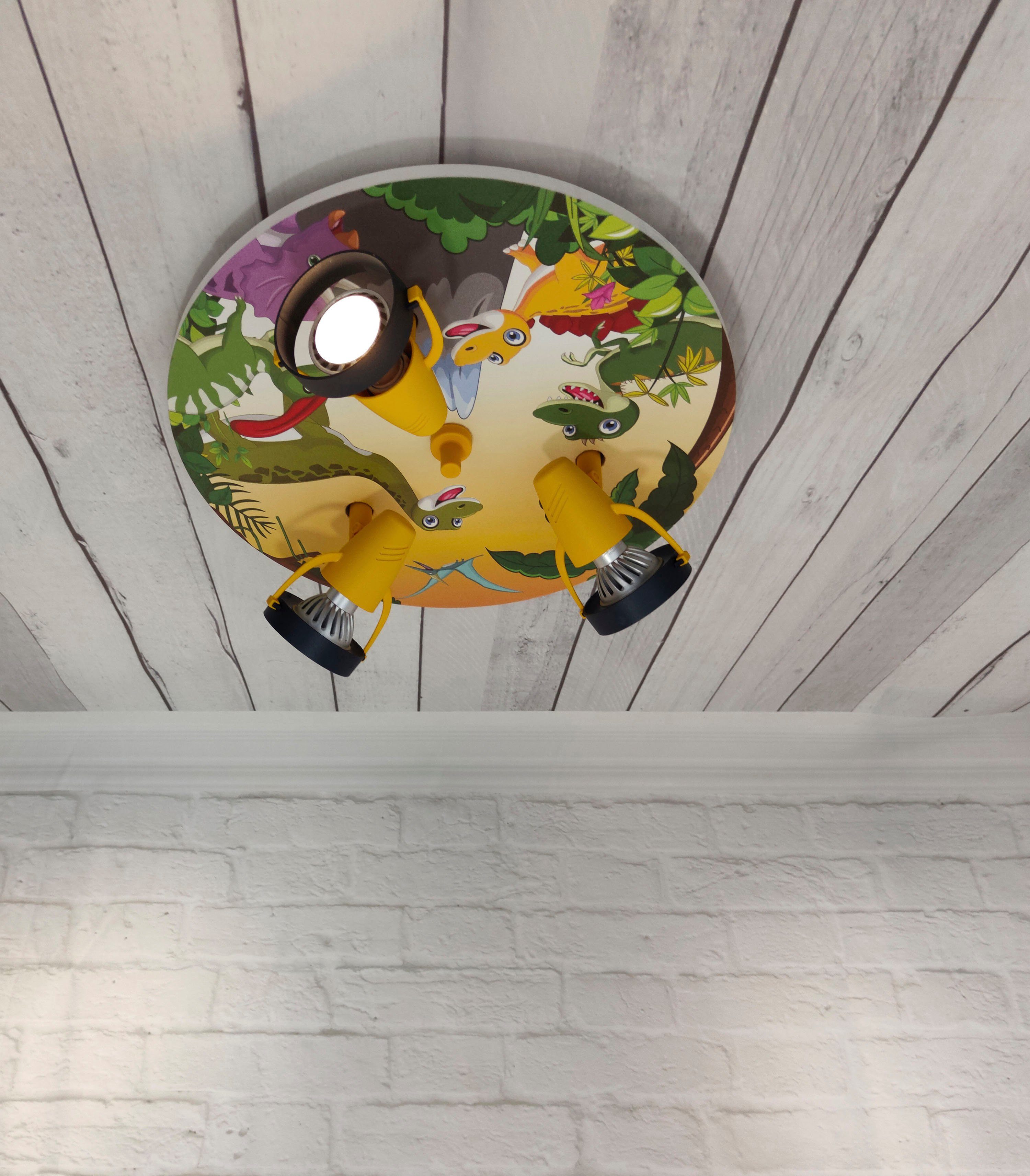 niermann Plafondspot Spot dino's 3 verstelbare spots (1 stuk)