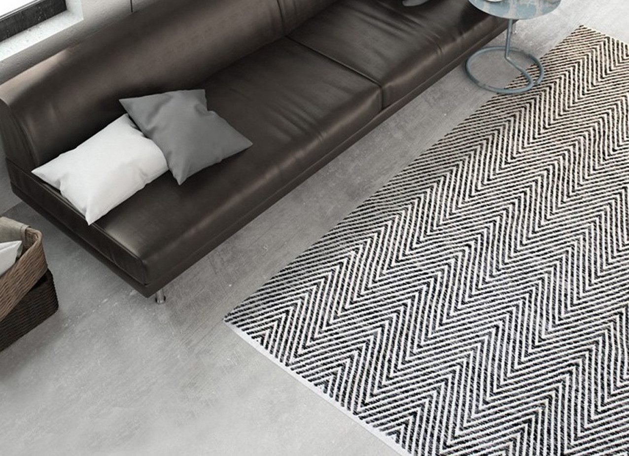 Kayoom Vloerkleed Aperitief 510 zachte haptiek, pluizig, geschikt voor allergieën & vloerverwarming moderne vloerkleden grijs