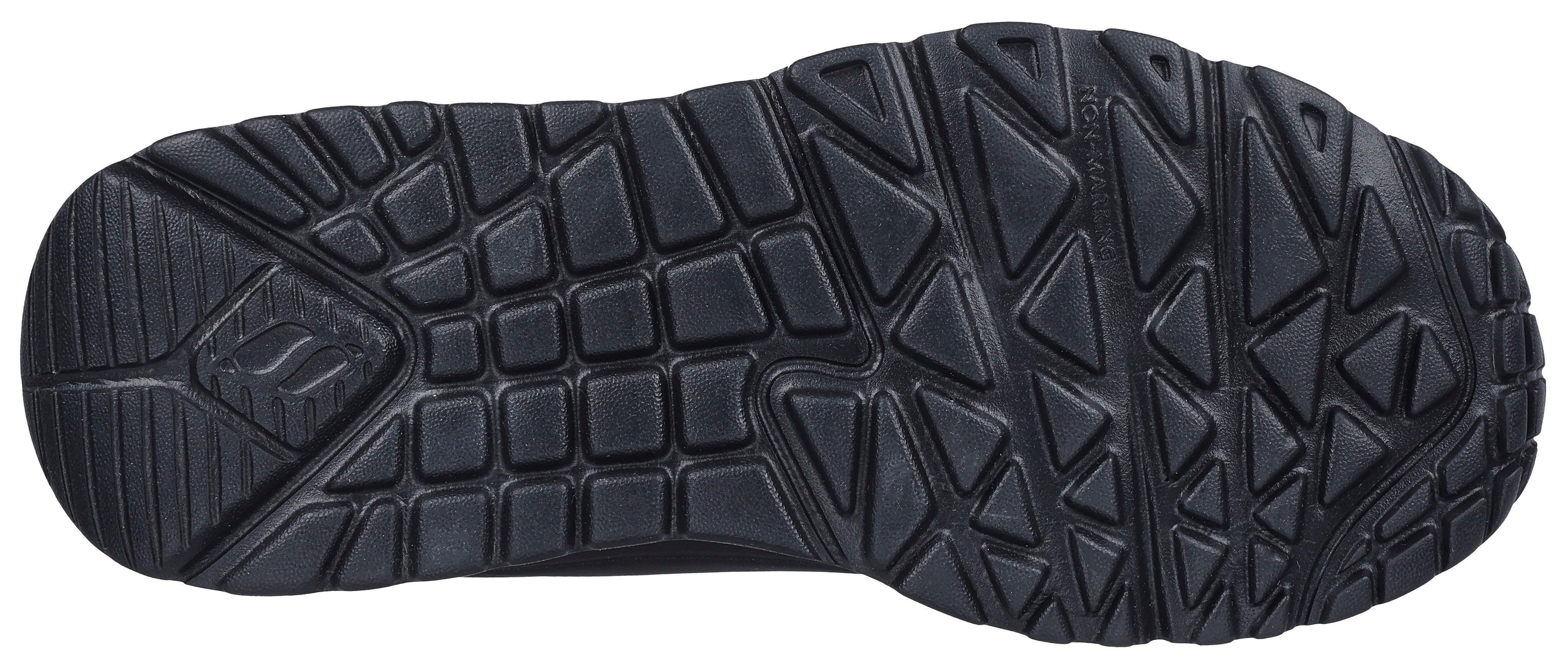 Skechers Sneakers JGoldcrown: Uno Lite - Spread the Love chunky sneaker, plateausneaker, retro sneaker met allover print