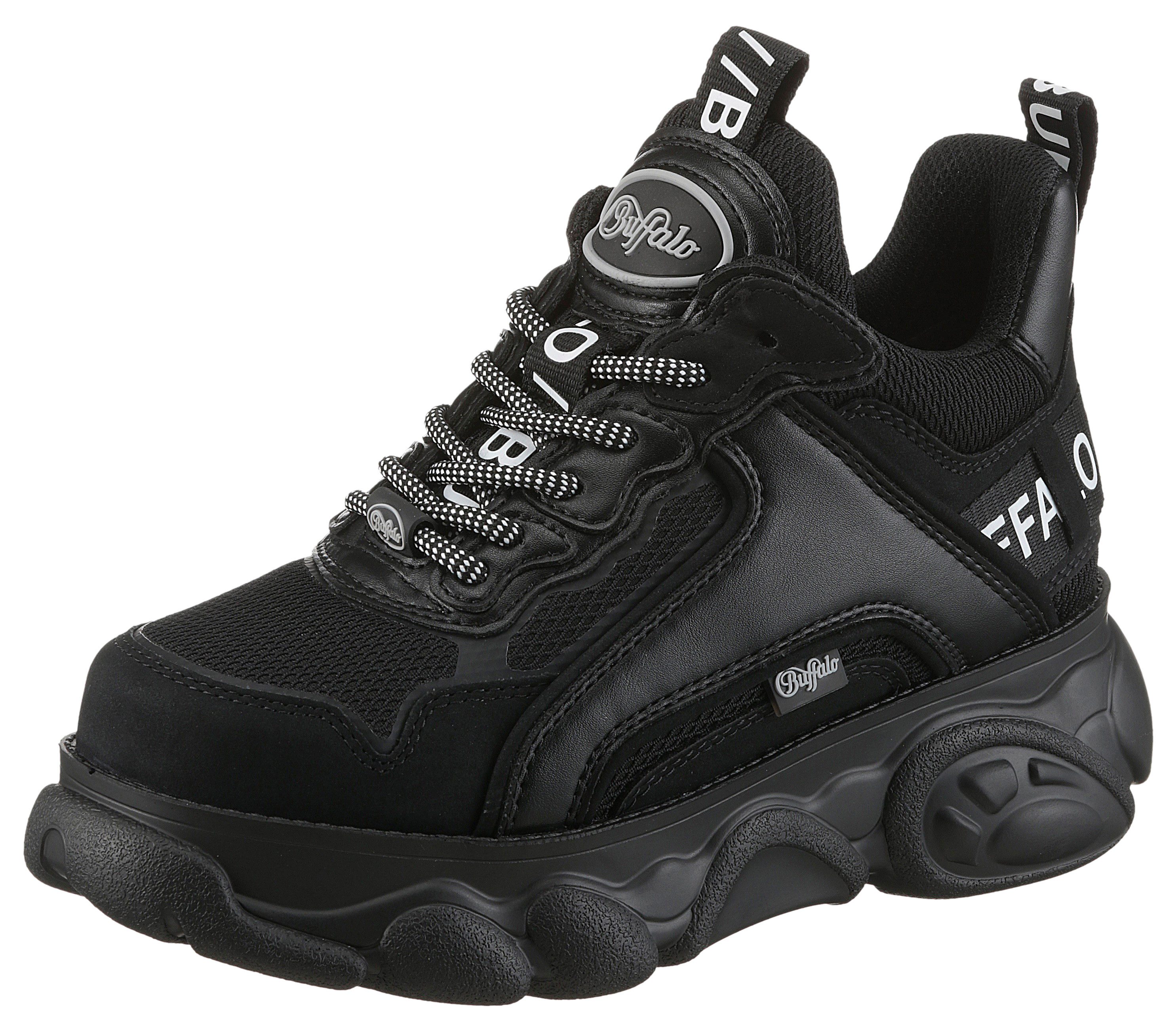 Buffalo Plateausneakers CHAI , ugly-sneaker, lage schoen, veterschoen in vegan uitvoering