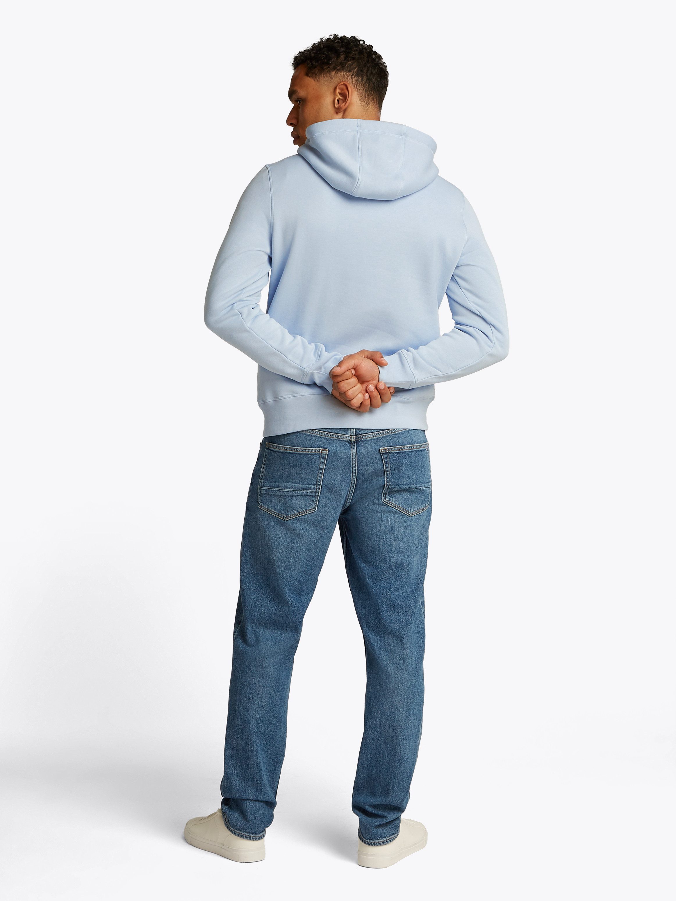 Tommy Hilfiger Hoodie TOMMY LOGO HOODY met capuchon en kangoeroezak