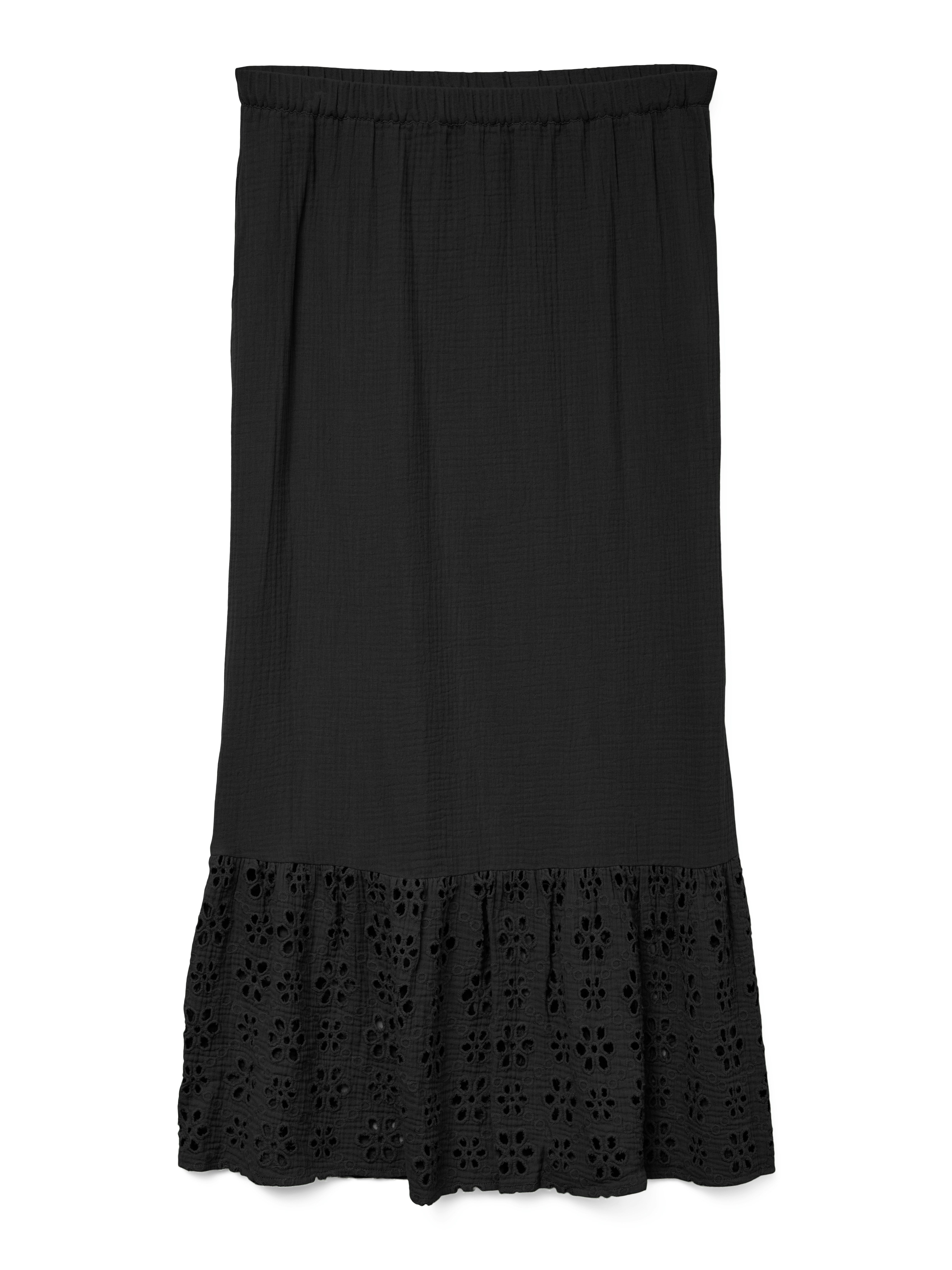 Vero Moda Maxirok VMNATALI HW ANCLE SKIRT WVN GA