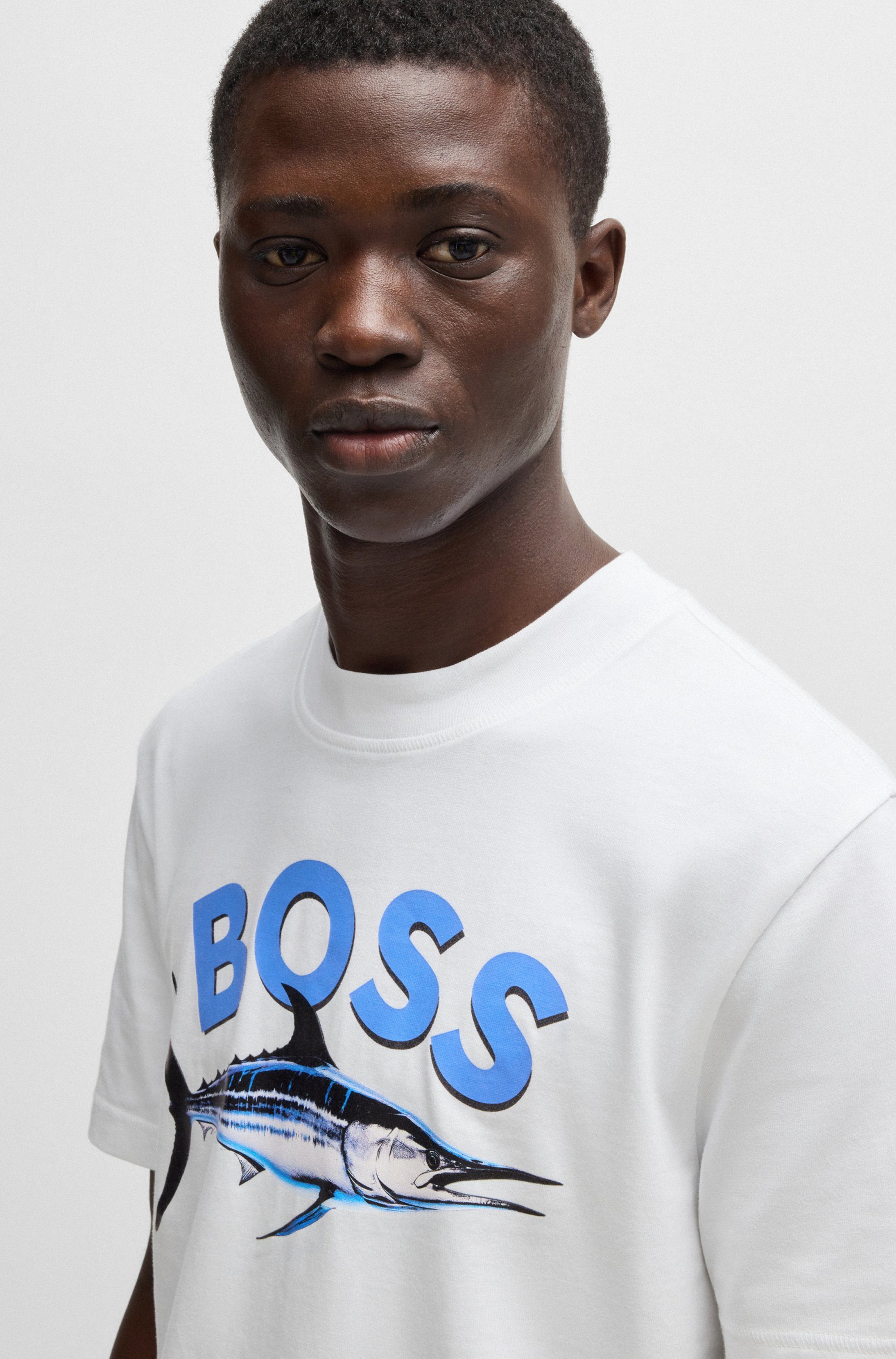 Boss Orange T-shirt Te Bossfish
