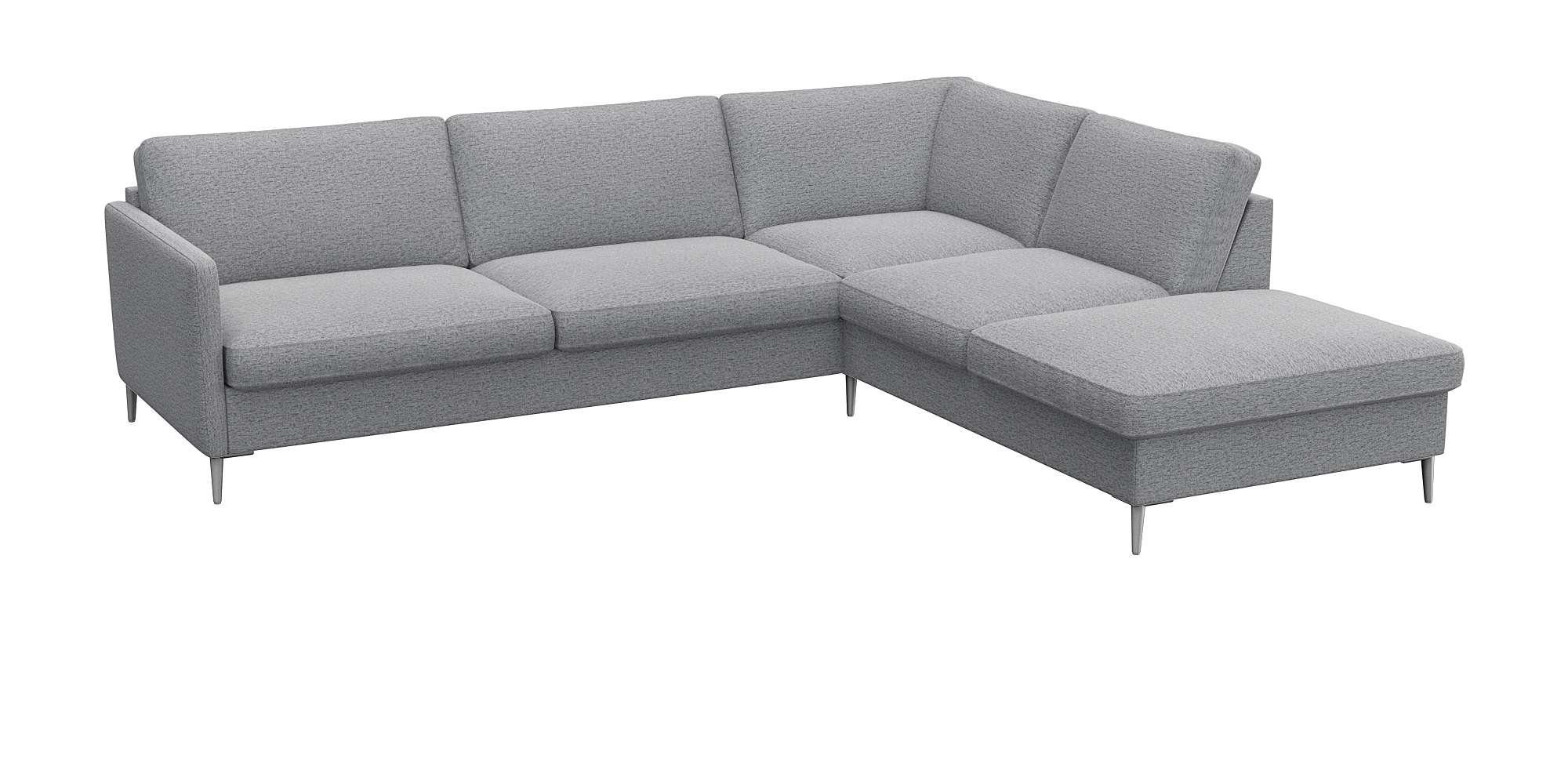 FLEXLUX Hoekbank Fiore, L-vorm, comfortabel en aangenaam door hoogwaardige zitopbouw
