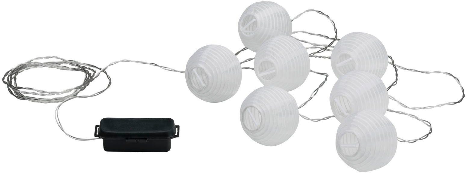 Paulmann Lichtsnoer Buiten Mobiele Lampionketting IP44 3000K 7x1lm 5V oplaadbaar met USB (1 stuk)