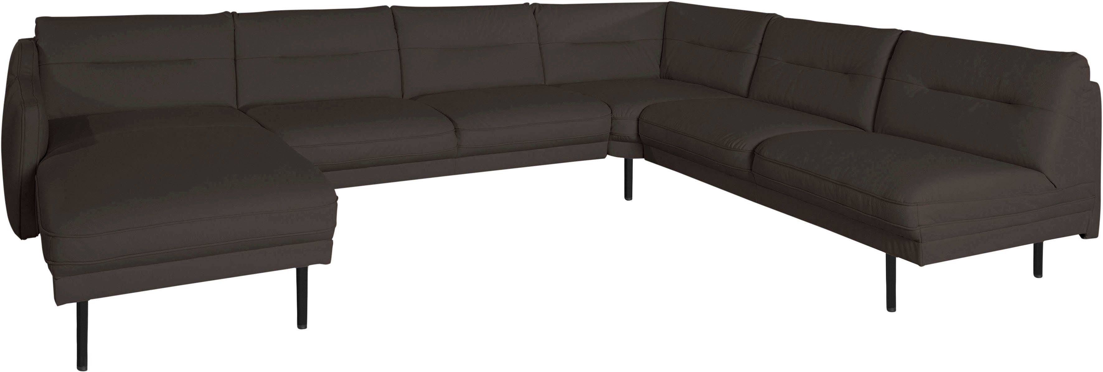 andas Zithoek Nordfyn U-vorm chic design in 3 stofkwaliteiten, design by morten georgsen
