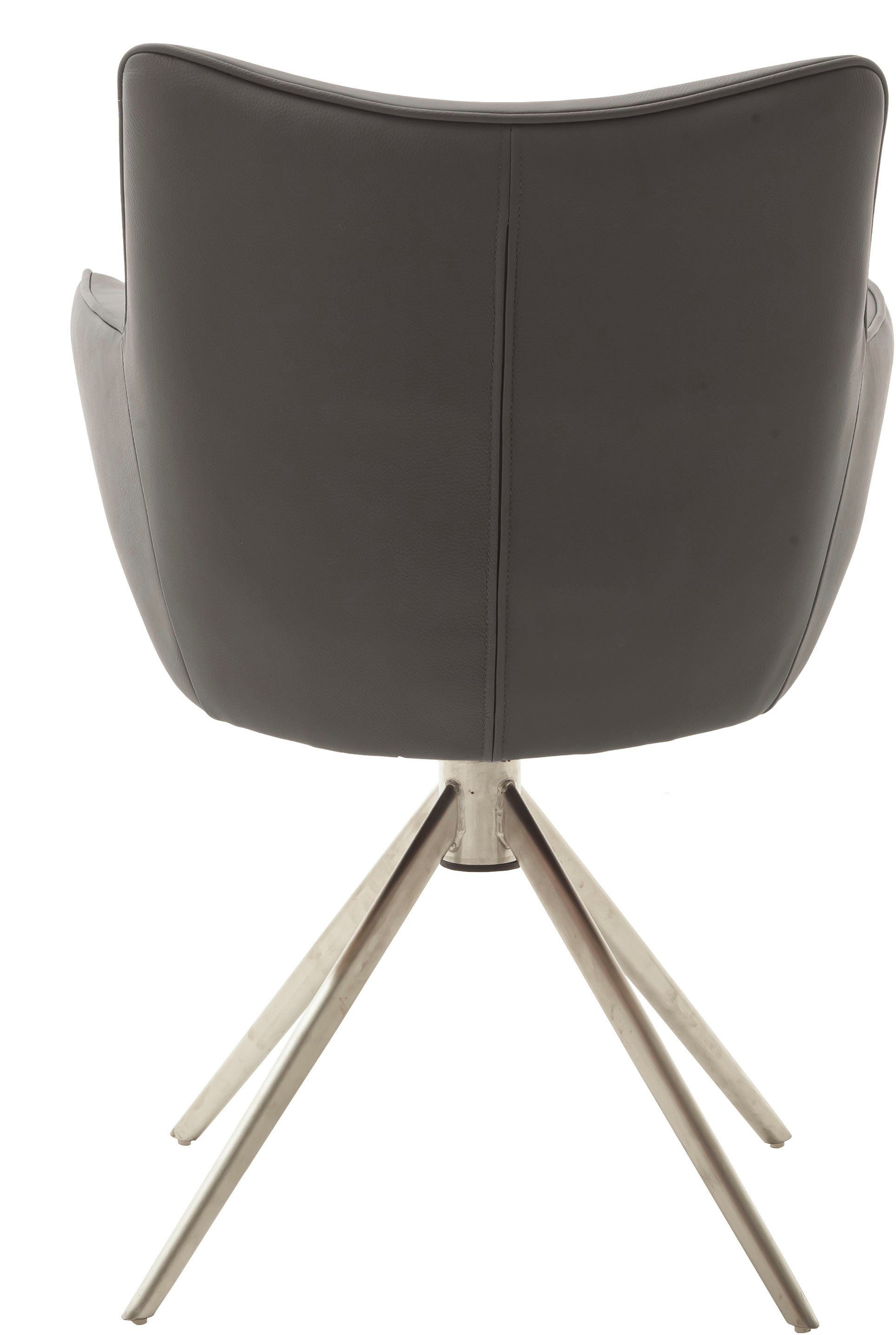 MCA furniture Stoel met 4 poten Limoen (set, 2 stuks), 360° draaibaar, belastbaarheid 120 kg, zithoogte ca. 49 cm (set, 2 stuks)