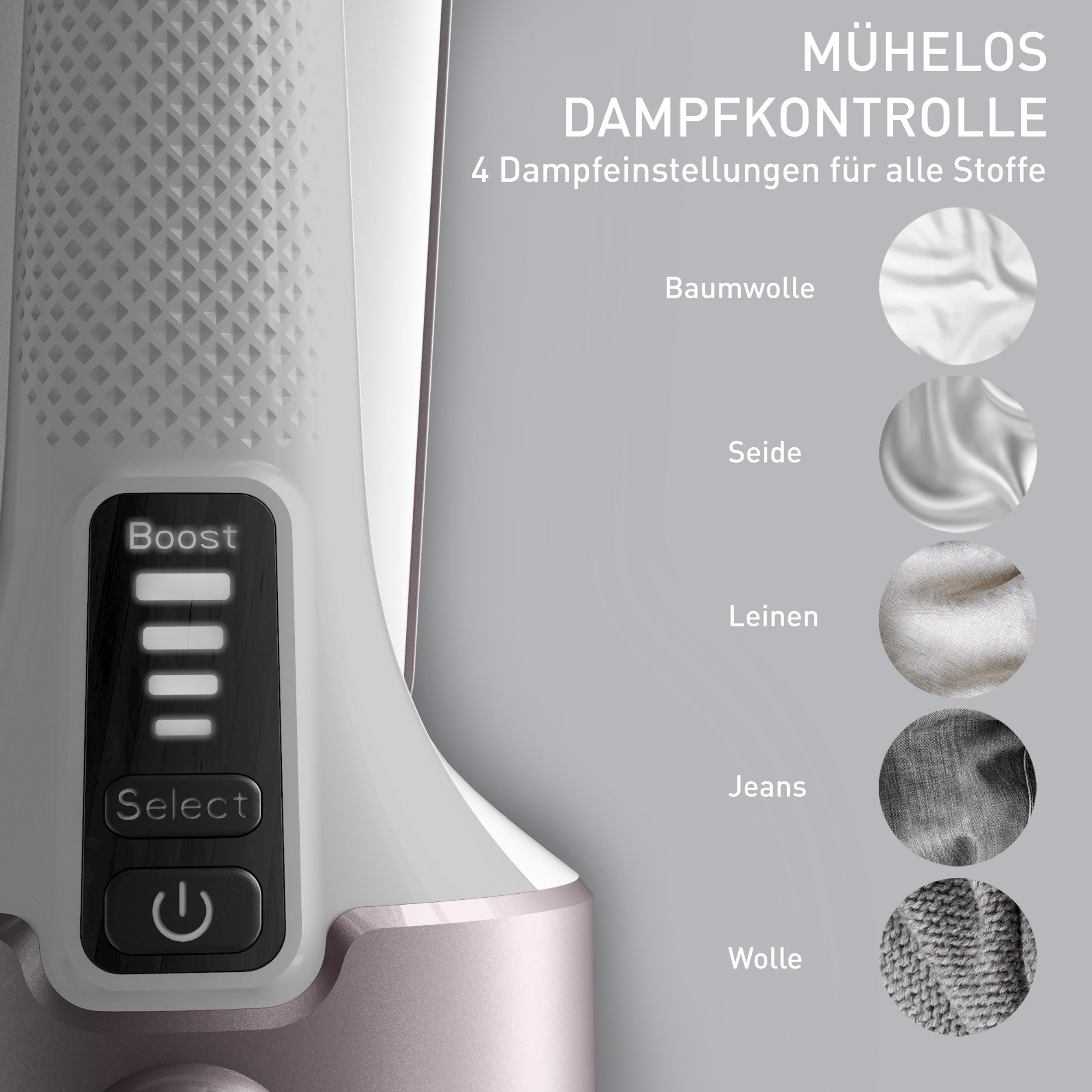 Tefal Stoomborstel DT8720 Pure Force 2-in-1