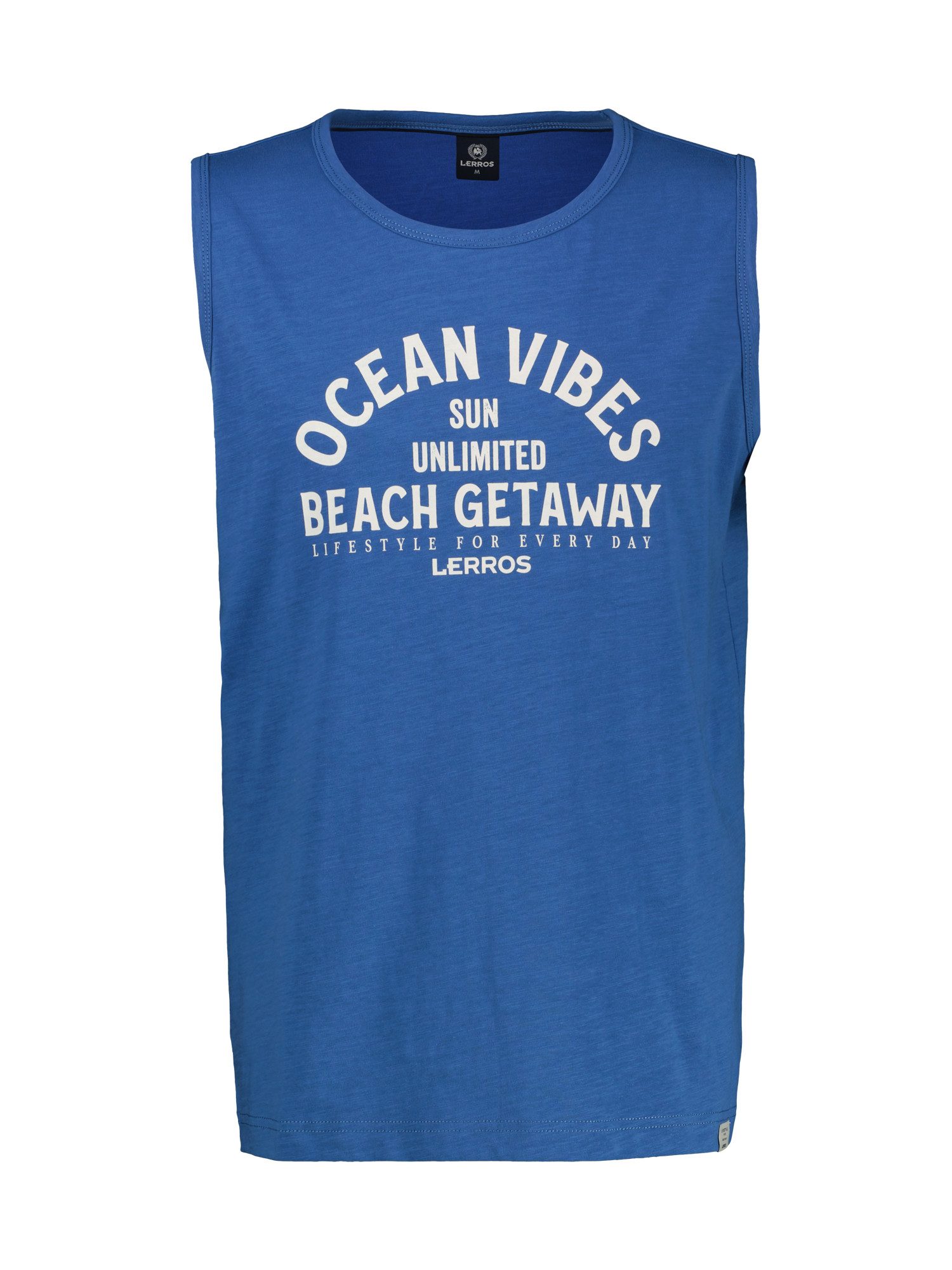 Lerros Muscle-shirt LERROS heren tanktop met borstprint