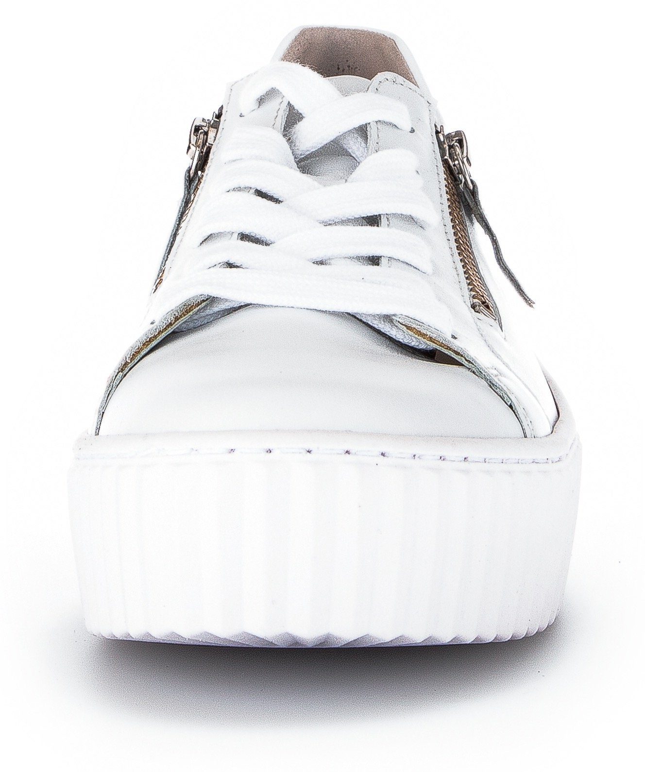 Gabor Plateausneakers , vrijetijdsschoen, lage schoen, veterschoen met gabor best fitting