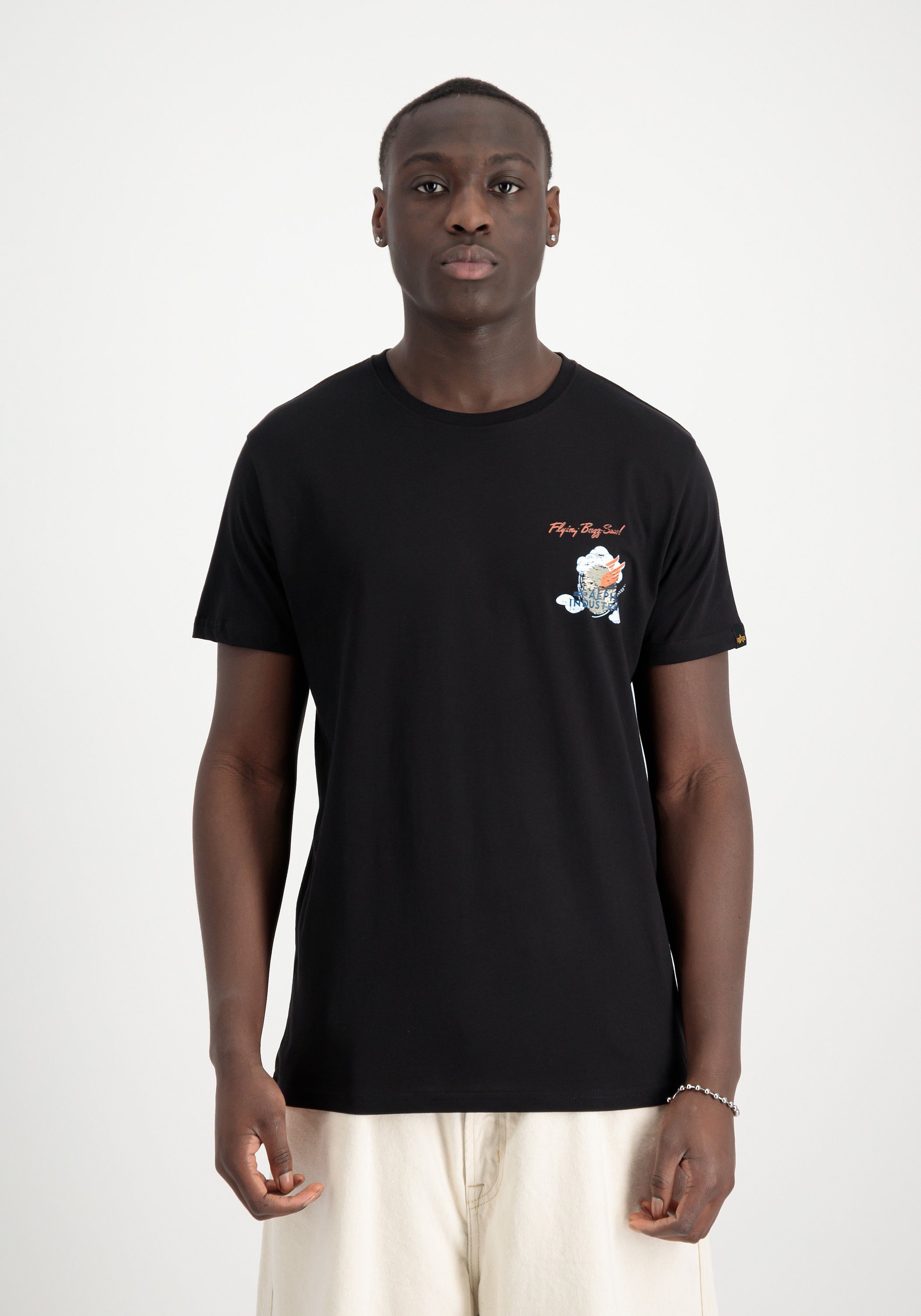 Alpha Industries T-shirt Alpha Industries Men - T-Shirts Flying Buzz Small Logo T