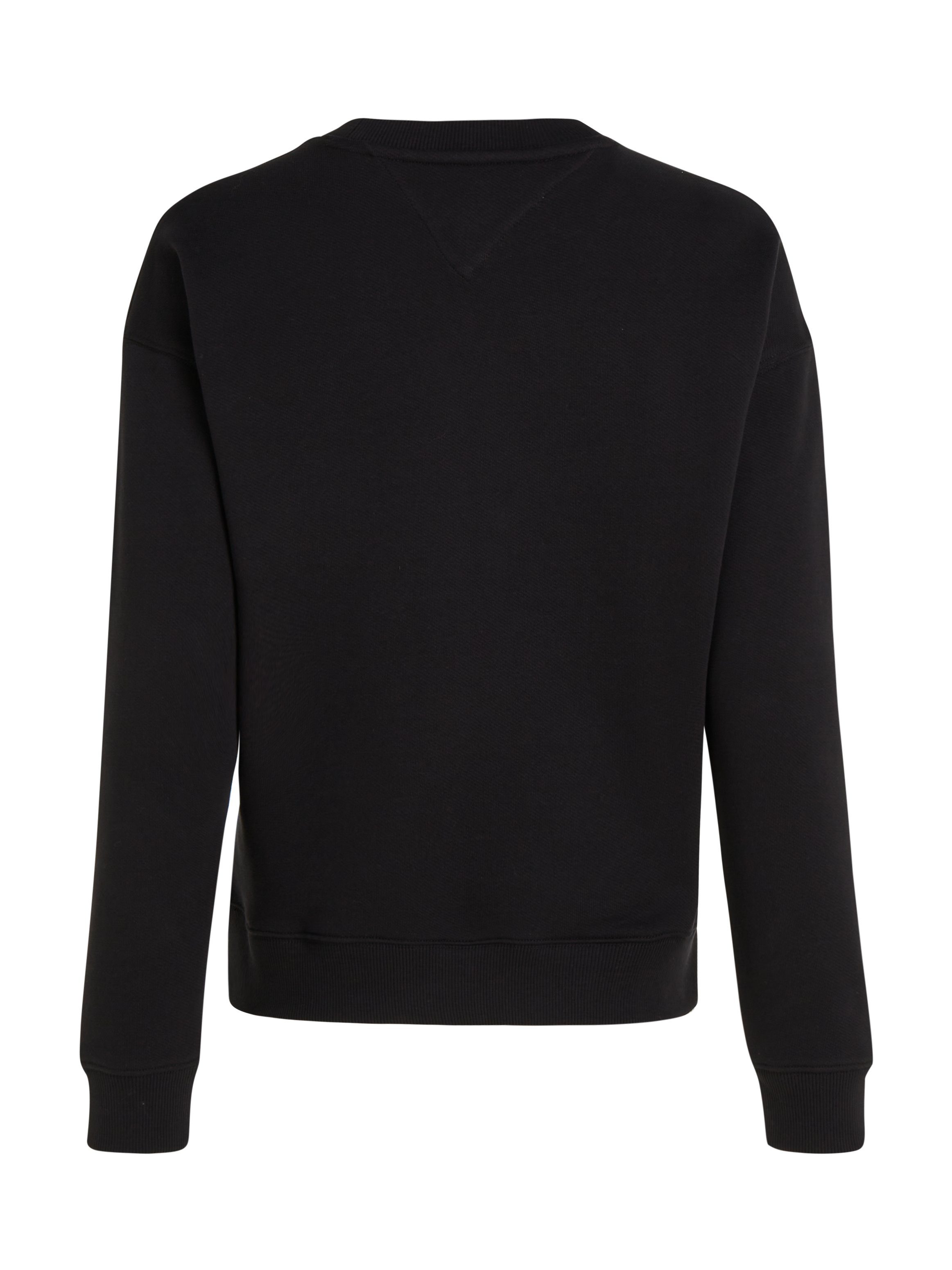 TOMMY JEANS Sweatshirt TJW BXY BADGE met drop-shoulder design en logo aan de voorkant