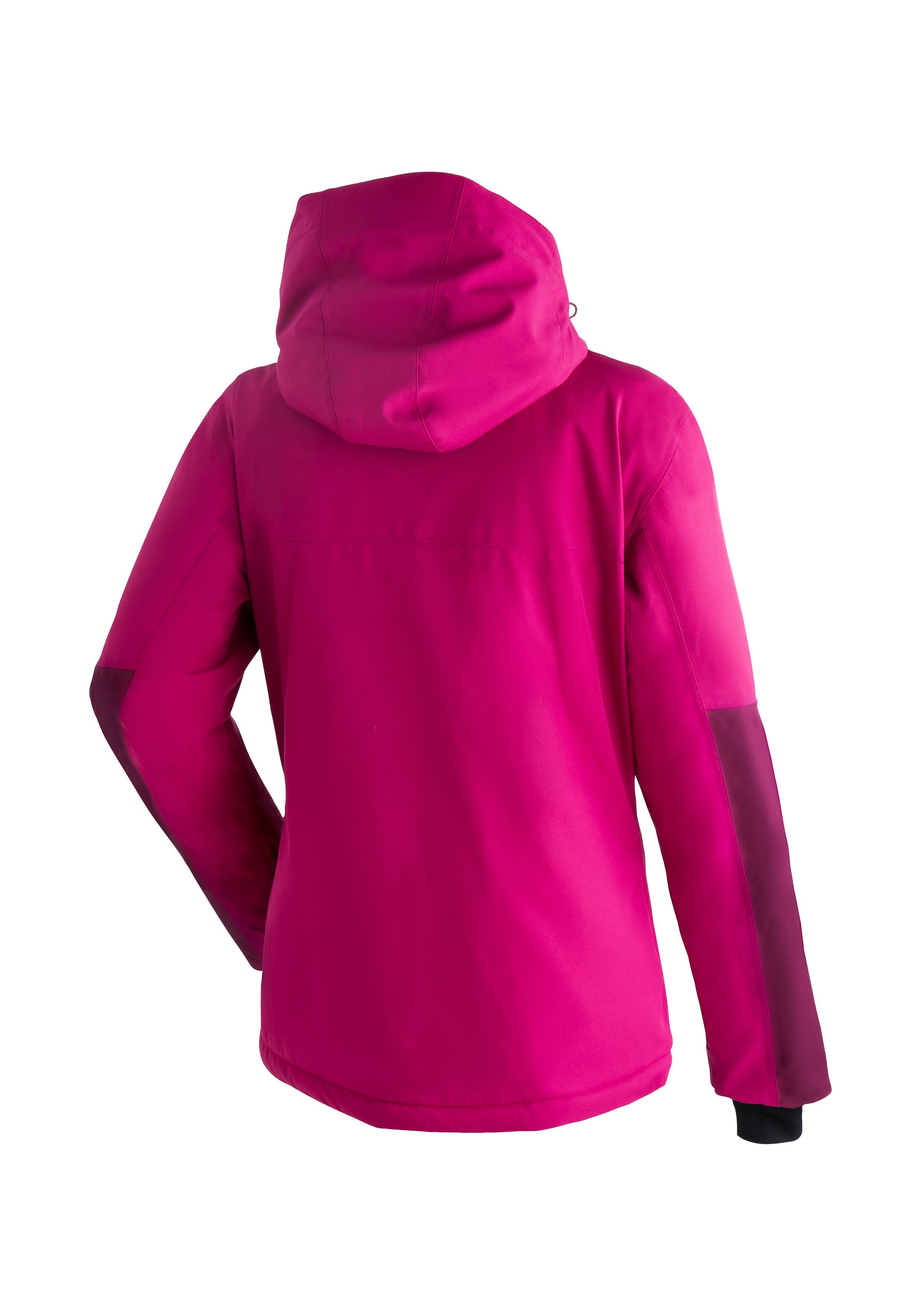 Maier Sports Ski-jack Nuria Dames winterjas, wind- en waterdicht, 3 ritszakken, regular fit