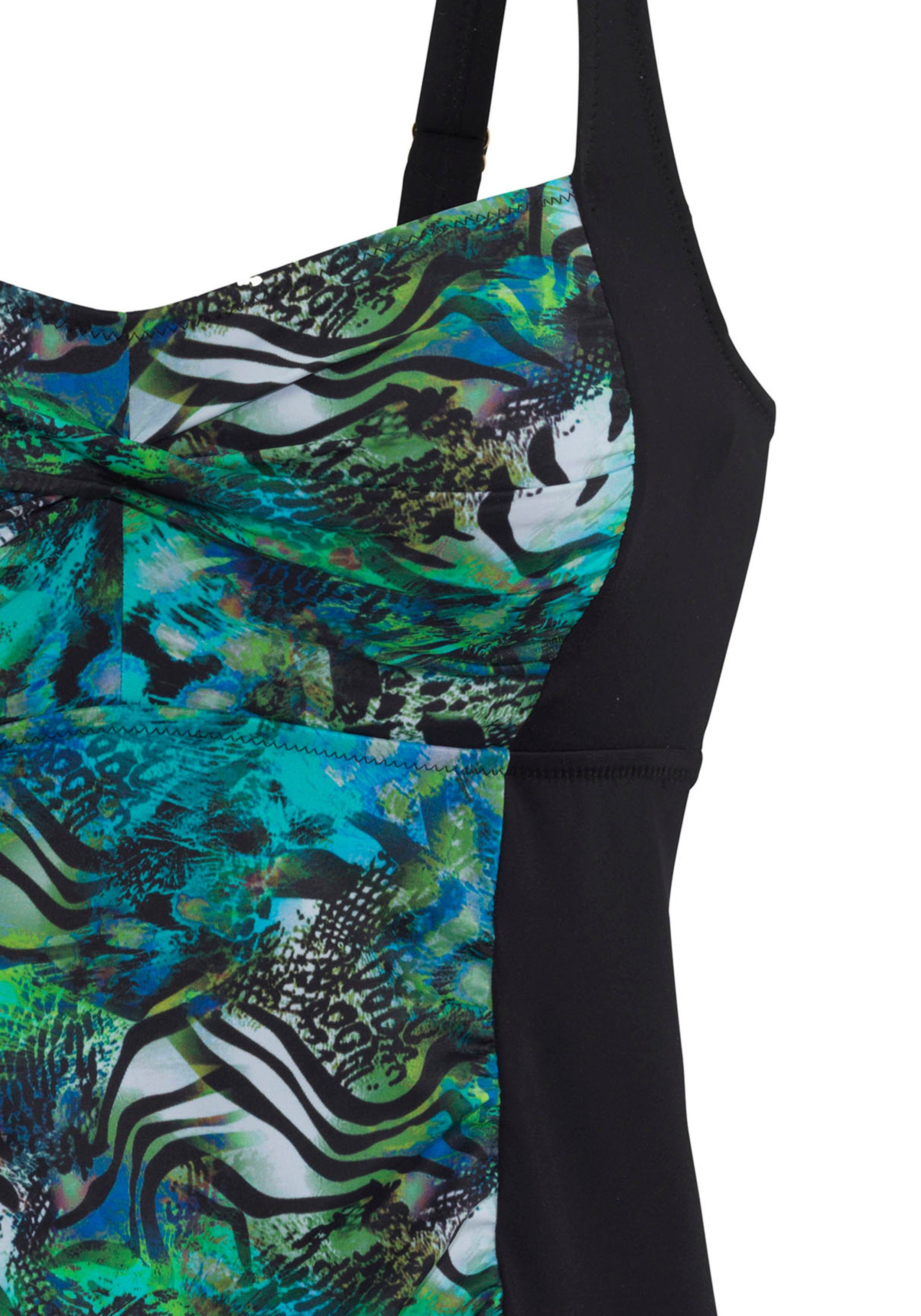 Vivance Beugeltankini met modieuze aanrimpelingen