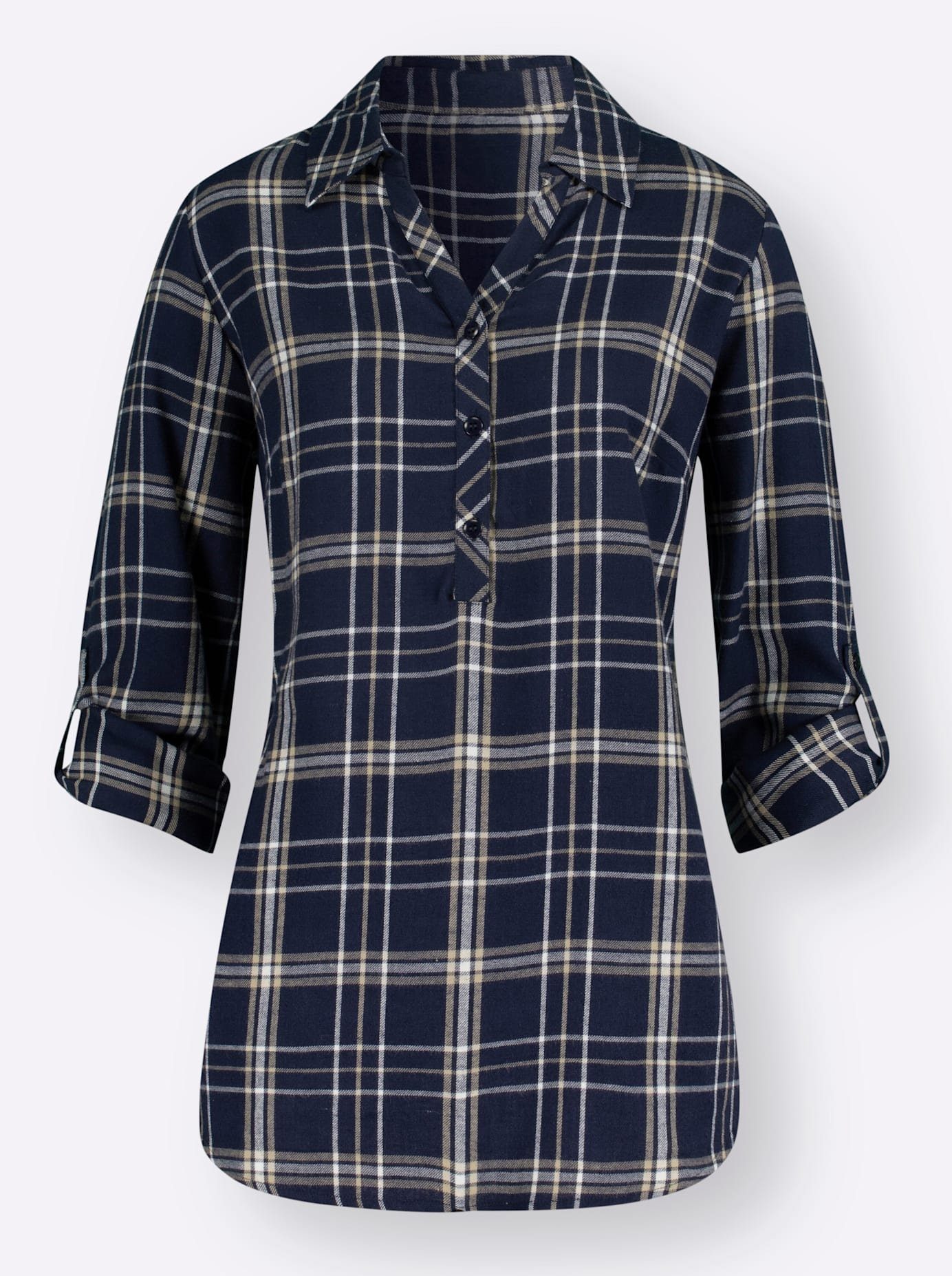 Casual Looks Flanellen blouse