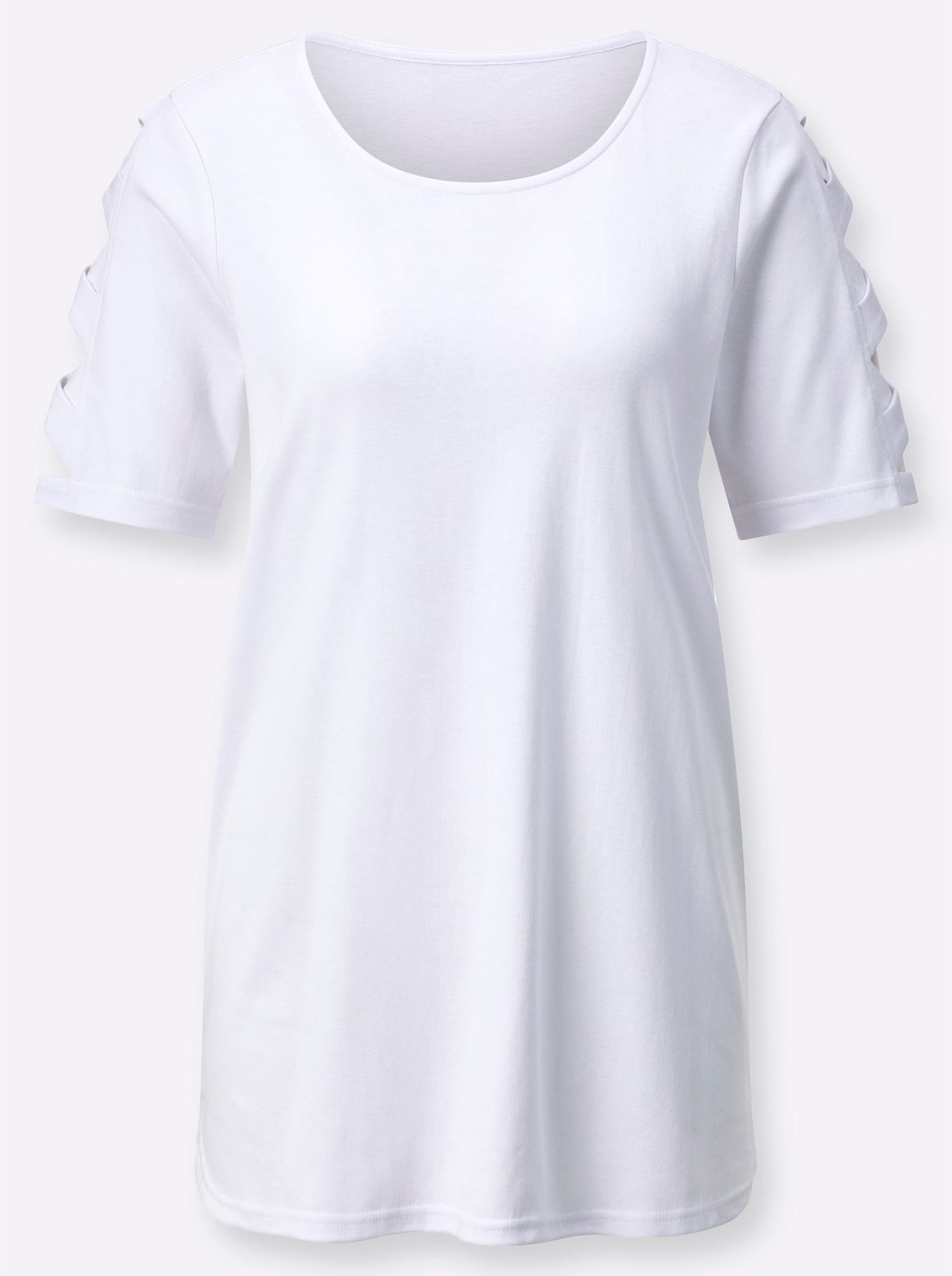 Classic Basics Shirt met ronde hals Lang shirt (1-delig)