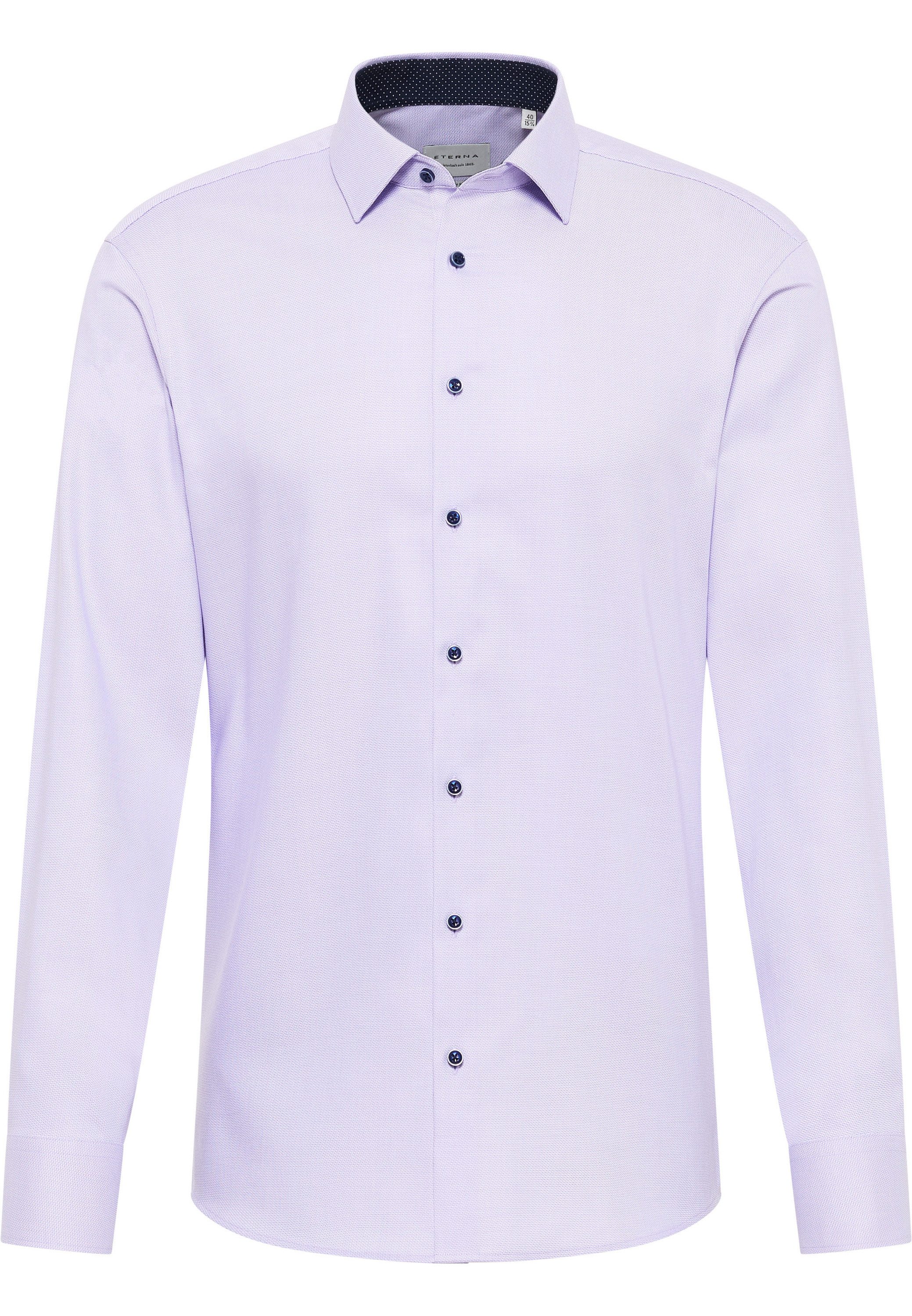 Eterna Overhemd met lange mouwen Slim fit NON IRON (strijkvrij)